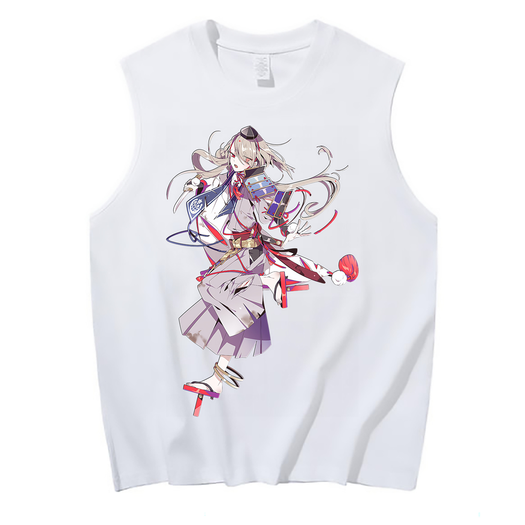 （画像用） 刀剣乱舞 Touken Ranbu コットン100％タンクトップ（フロントプリント）