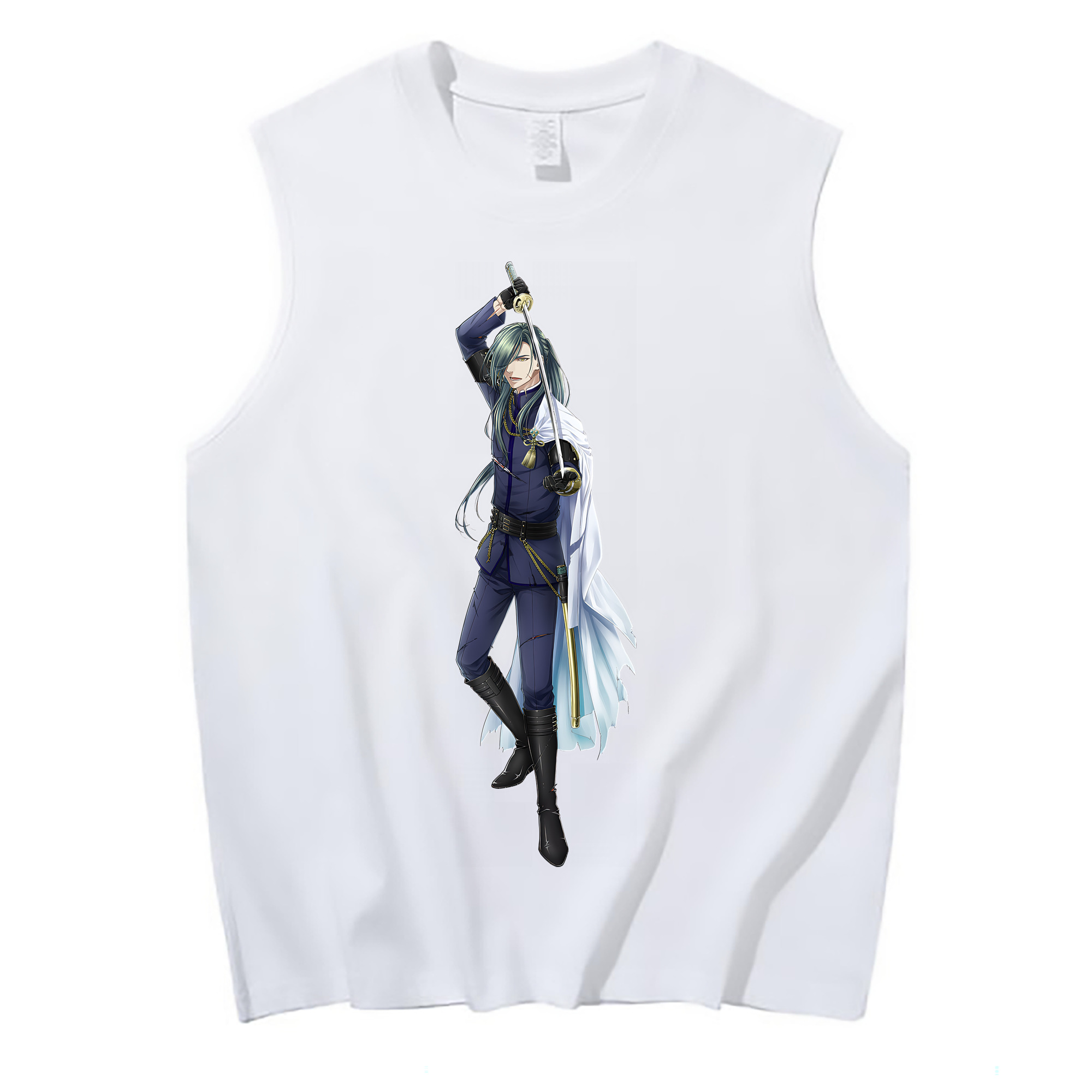 （画像用） 刀剣乱舞 Touken Ranbu コットン100％タンクトップ（フロントプリント）