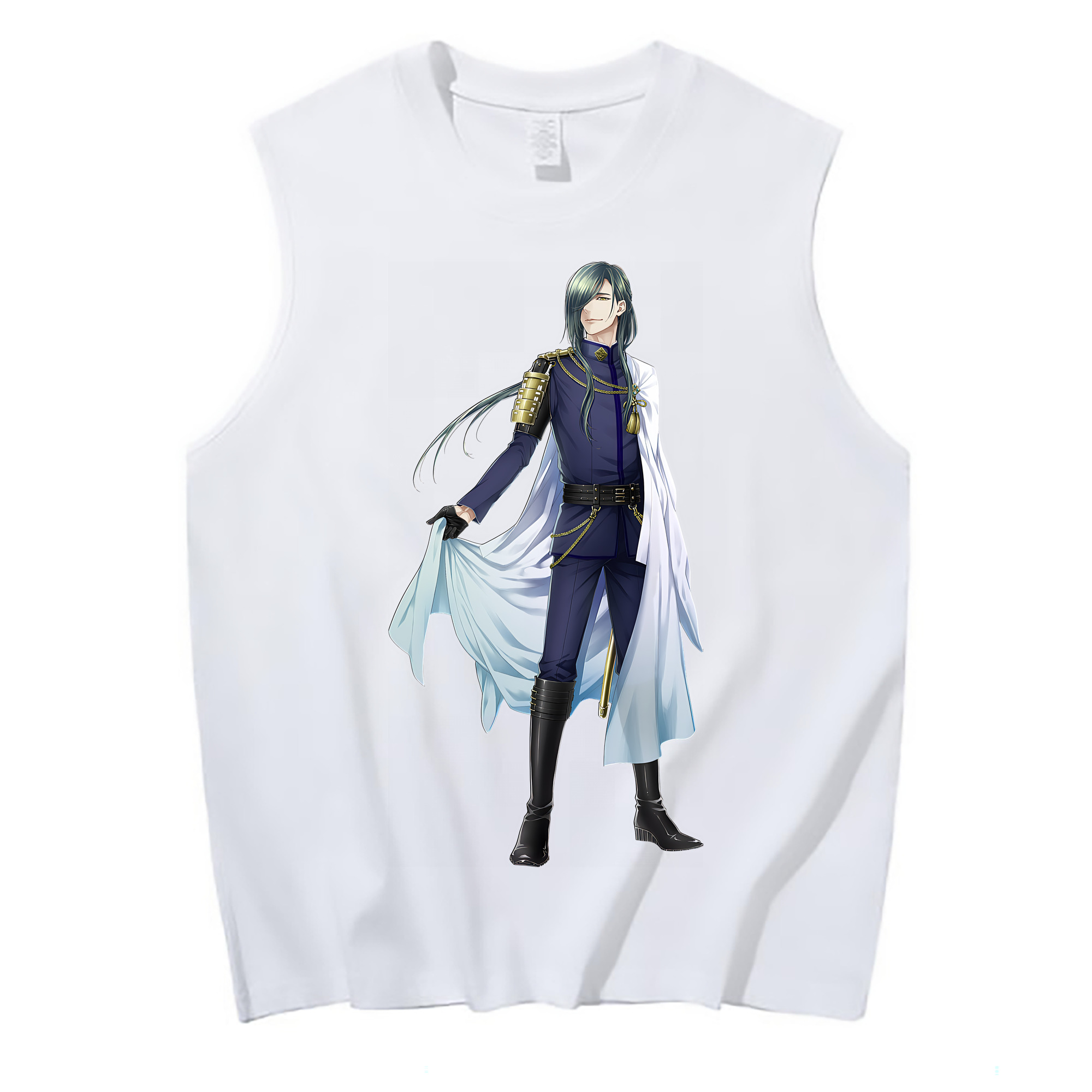 （画像用） 刀剣乱舞 Touken Ranbu コットン100％タンクトップ（フロントプリント）