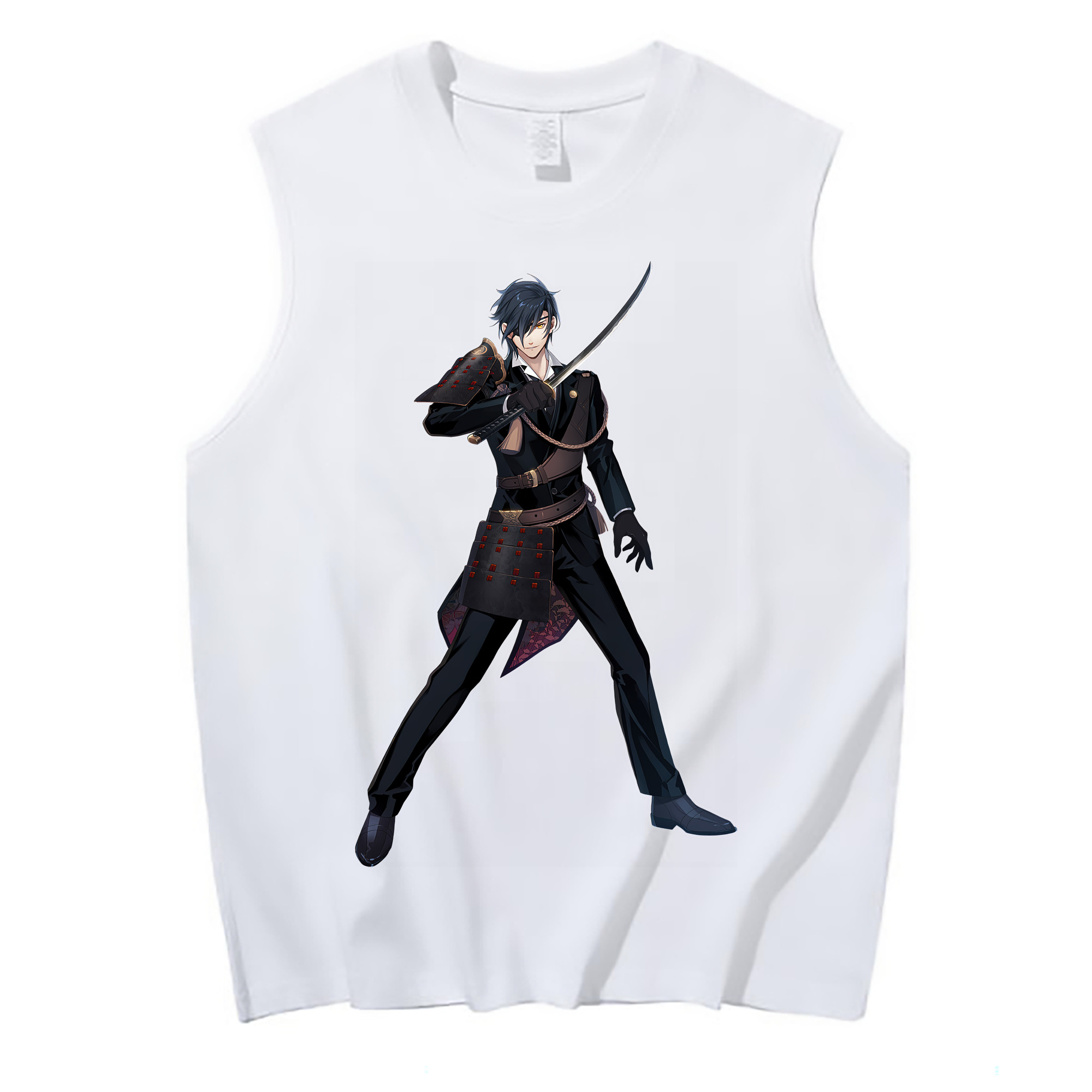 （画像用） 刀剣乱舞 Touken Ranbu コットン100％タンクトップ（フロントプリント）