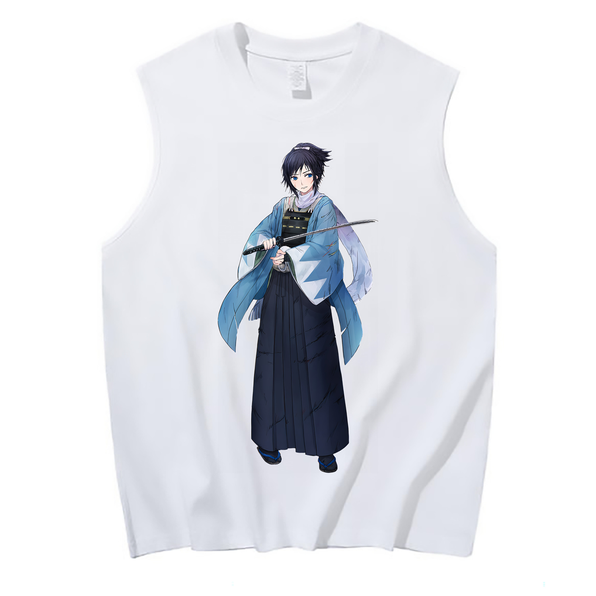 （画像用） 刀剣乱舞 Touken Ranbu コットン100％タンクトップ（フロントプリント）