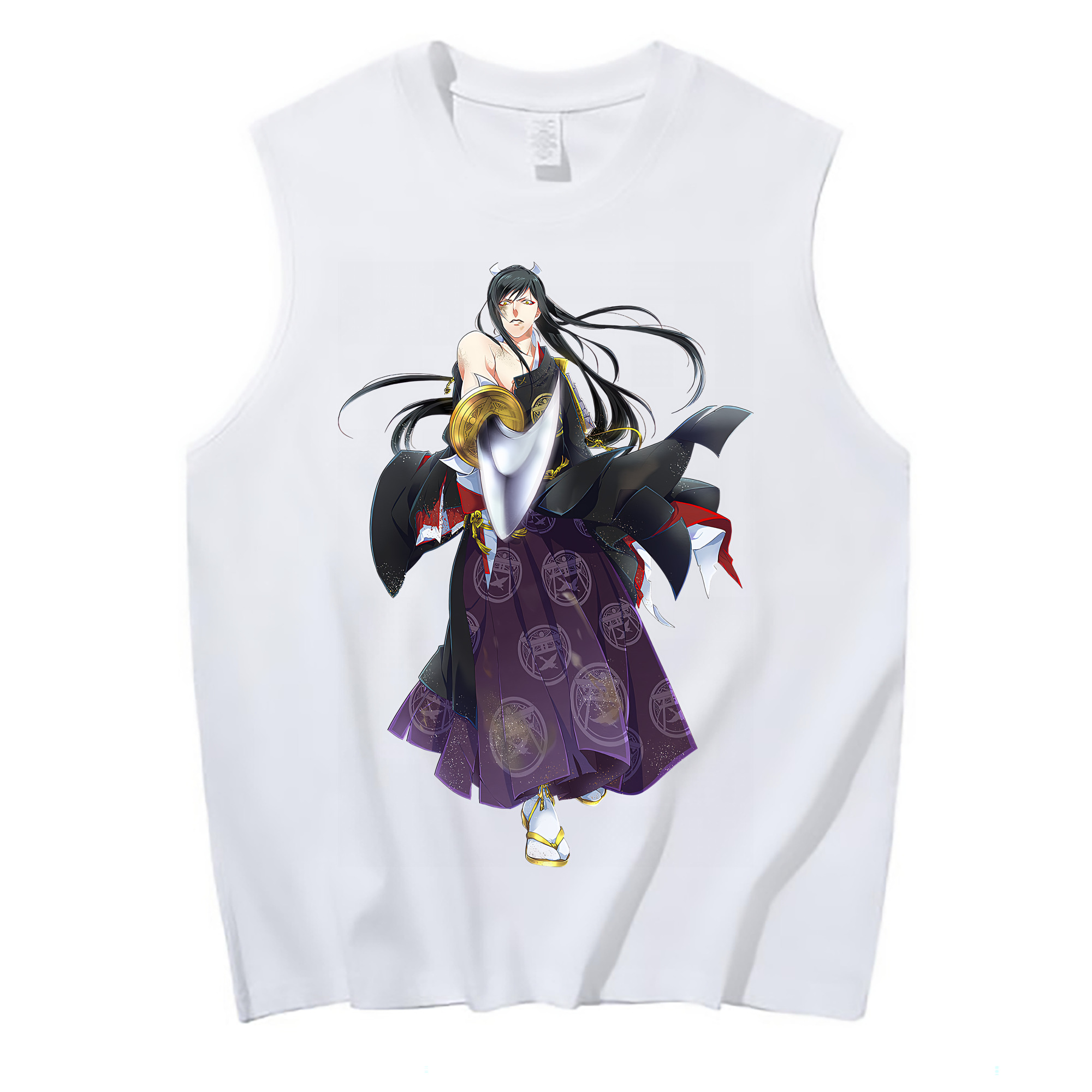 （画像用） 刀剣乱舞 Touken Ranbu コットン100％タンクトップ（フロントプリント）