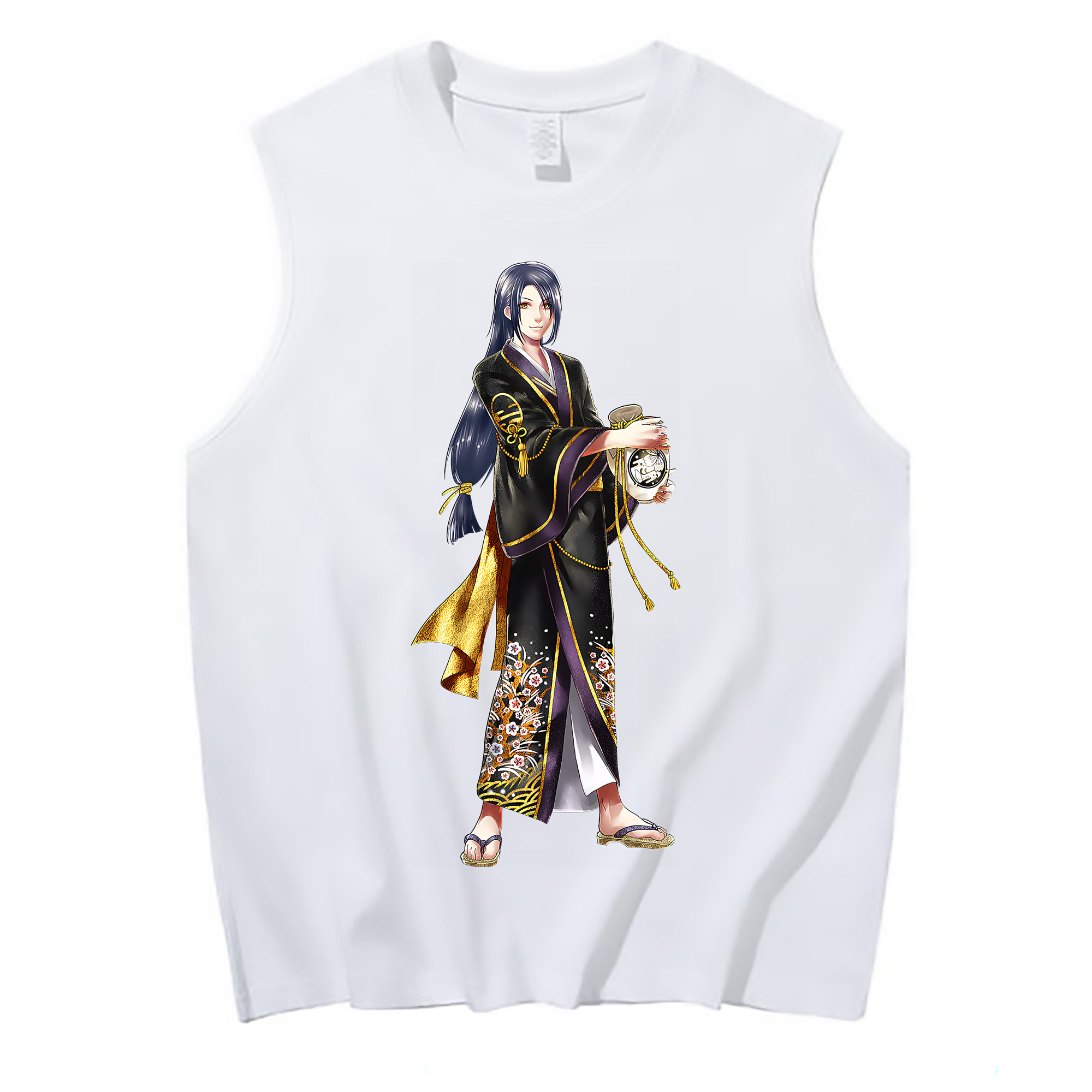 （画像用） 刀剣乱舞 Touken Ranbu コットン100％タンクトップ（フロントプリント）