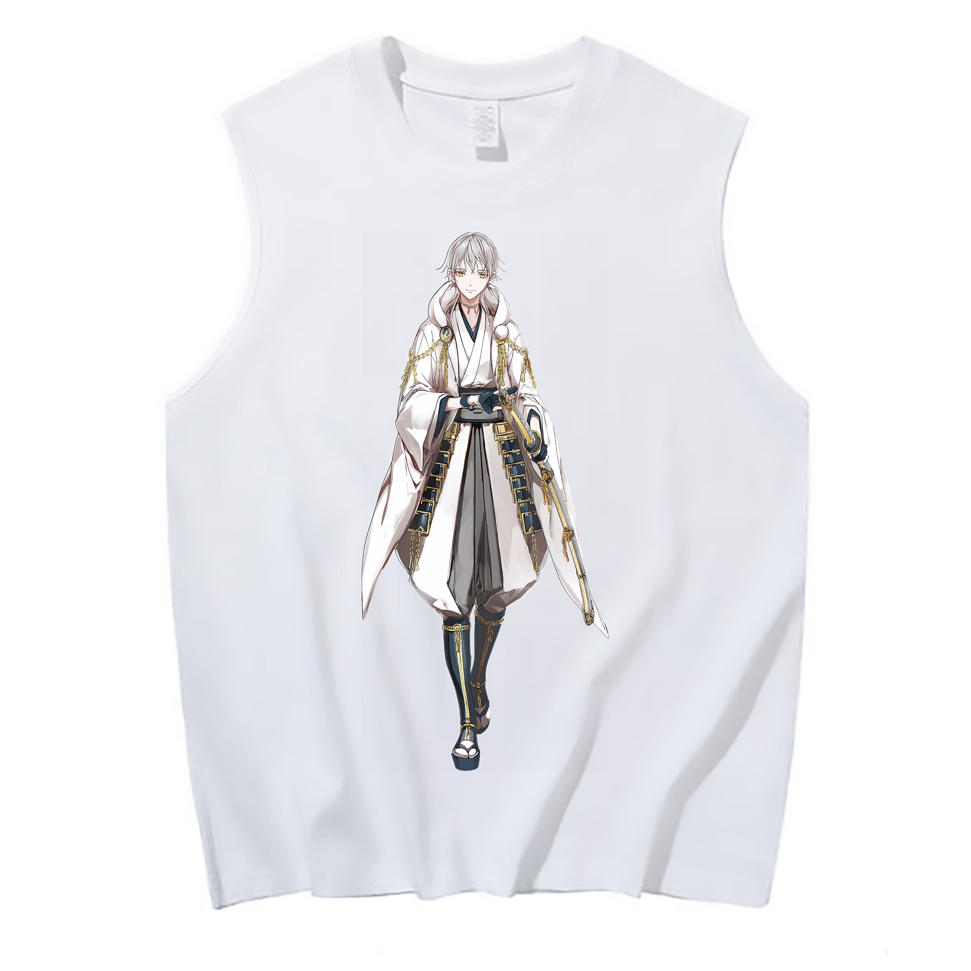（画像用） 刀剣乱舞 Touken Ranbu コットン100％タンクトップ（フロントプリント）