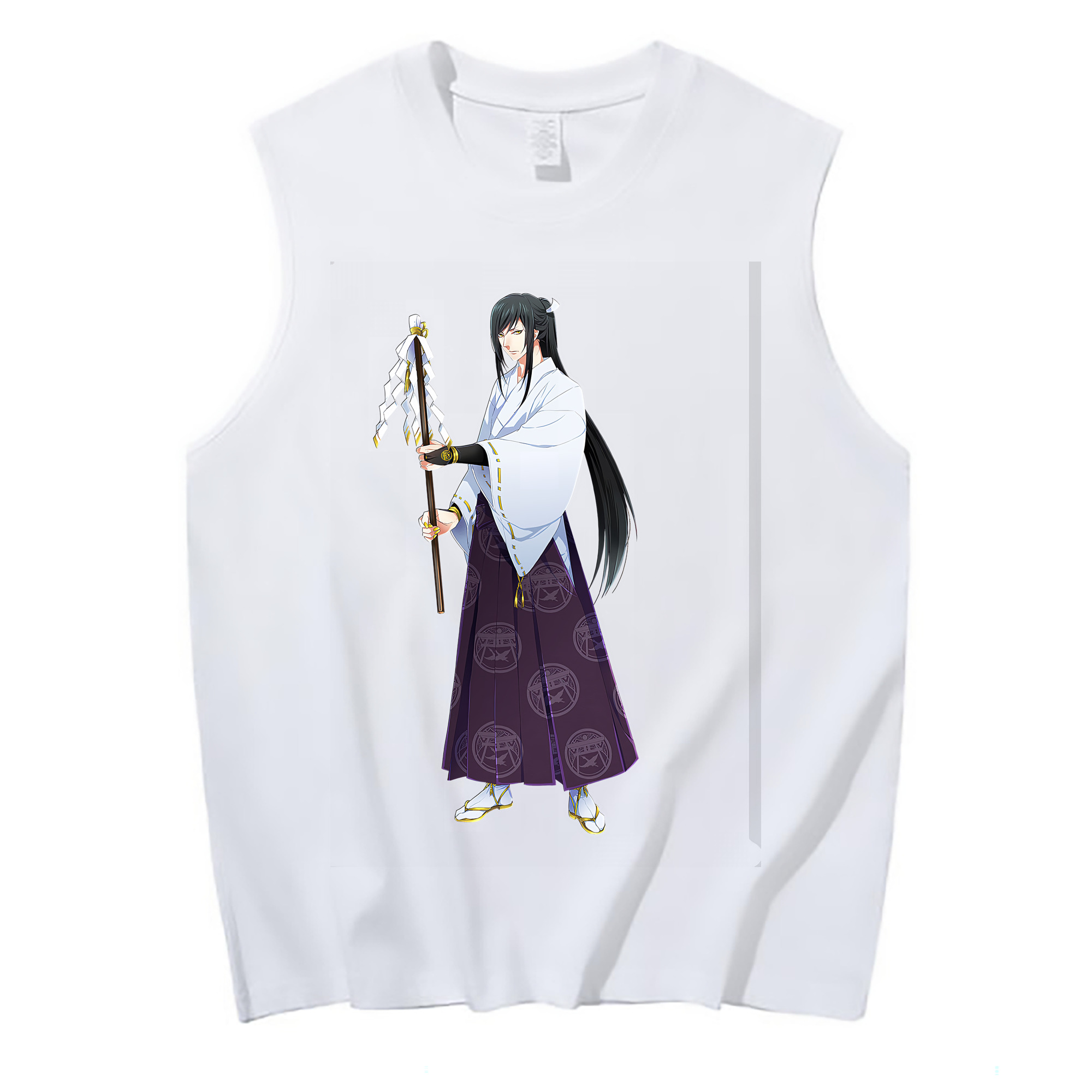 （画像用） 刀剣乱舞 Touken Ranbu コットン100％タンクトップ（フロントプリント）