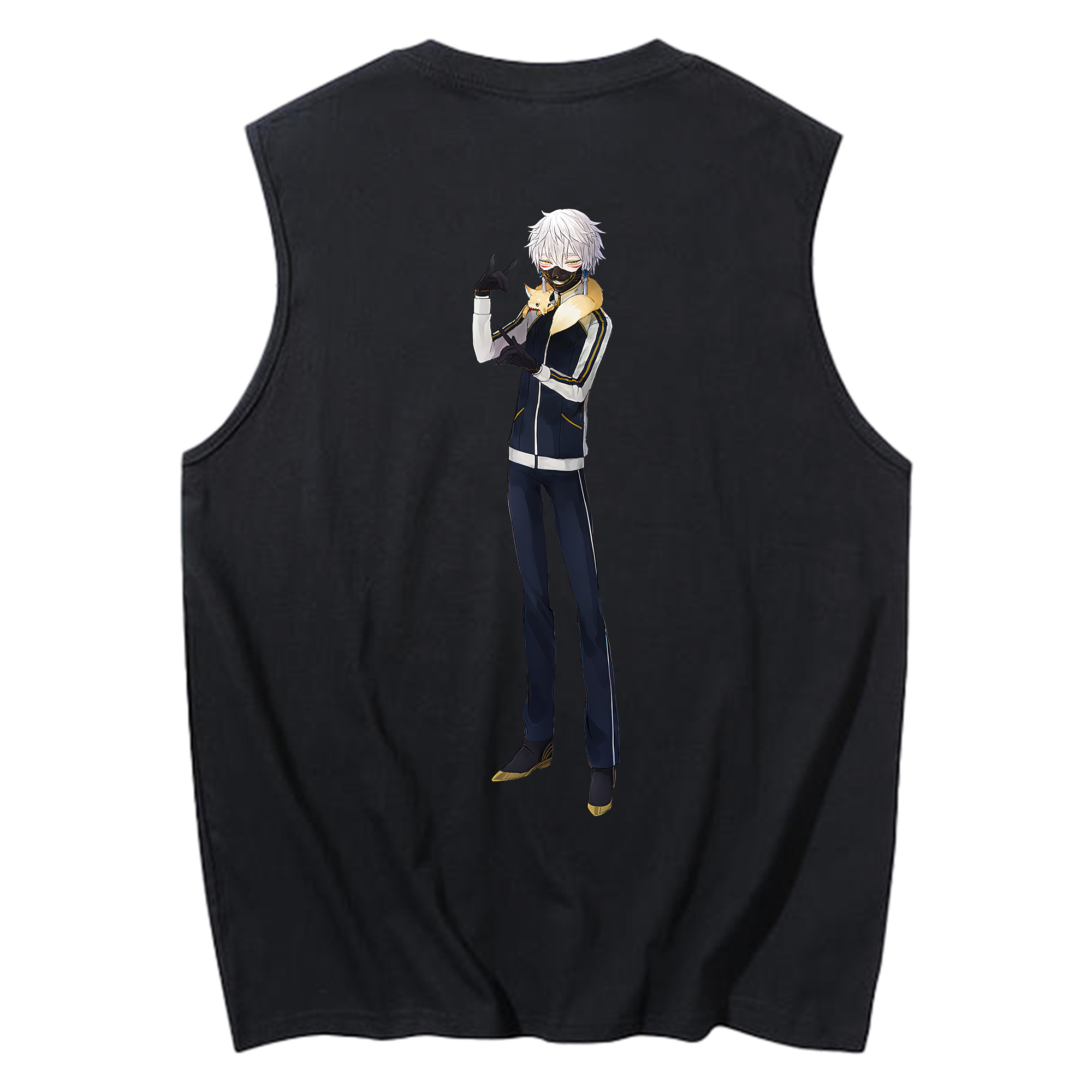 （画像用） 刀剣乱舞 Touken Ranbu コットン100％タンクトップ（背面プリント）