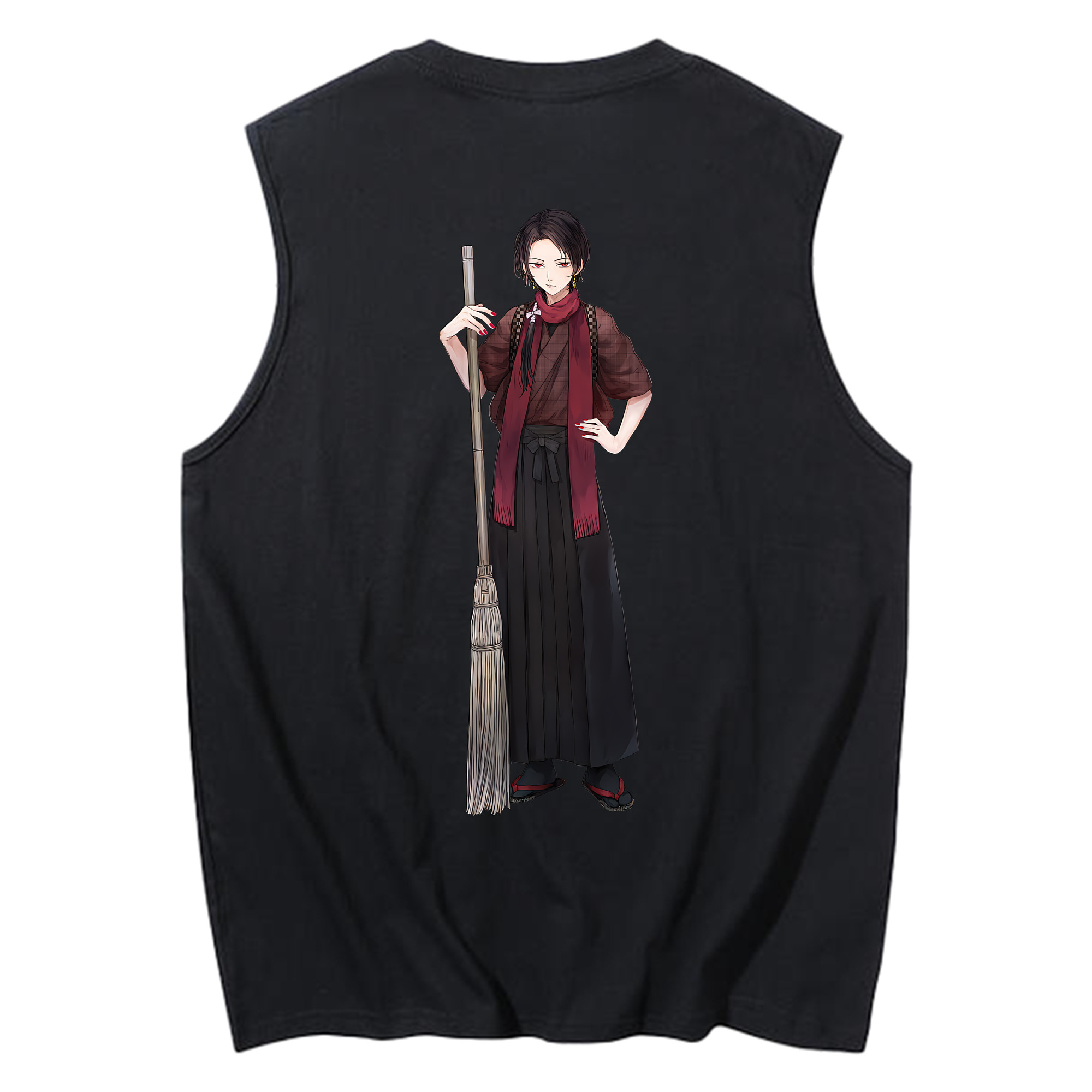 （画像用） 刀剣乱舞 Touken Ranbu コットン100％タンクトップ（背面プリント）
