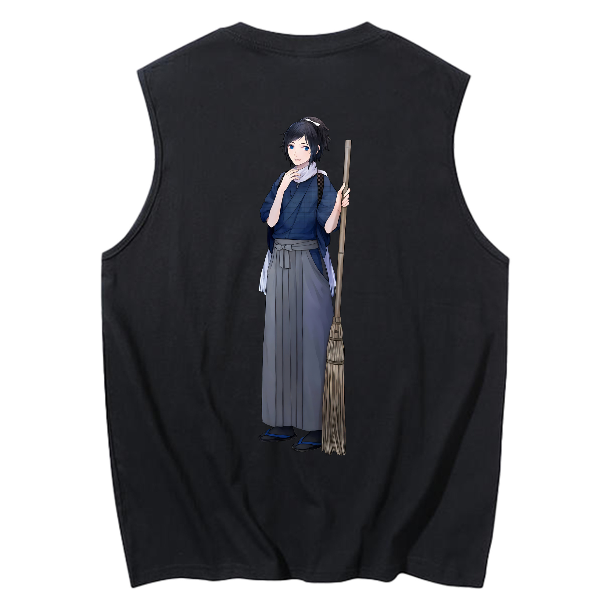 （画像用） 刀剣乱舞 Touken Ranbu コットン100％タンクトップ（背面プリント）