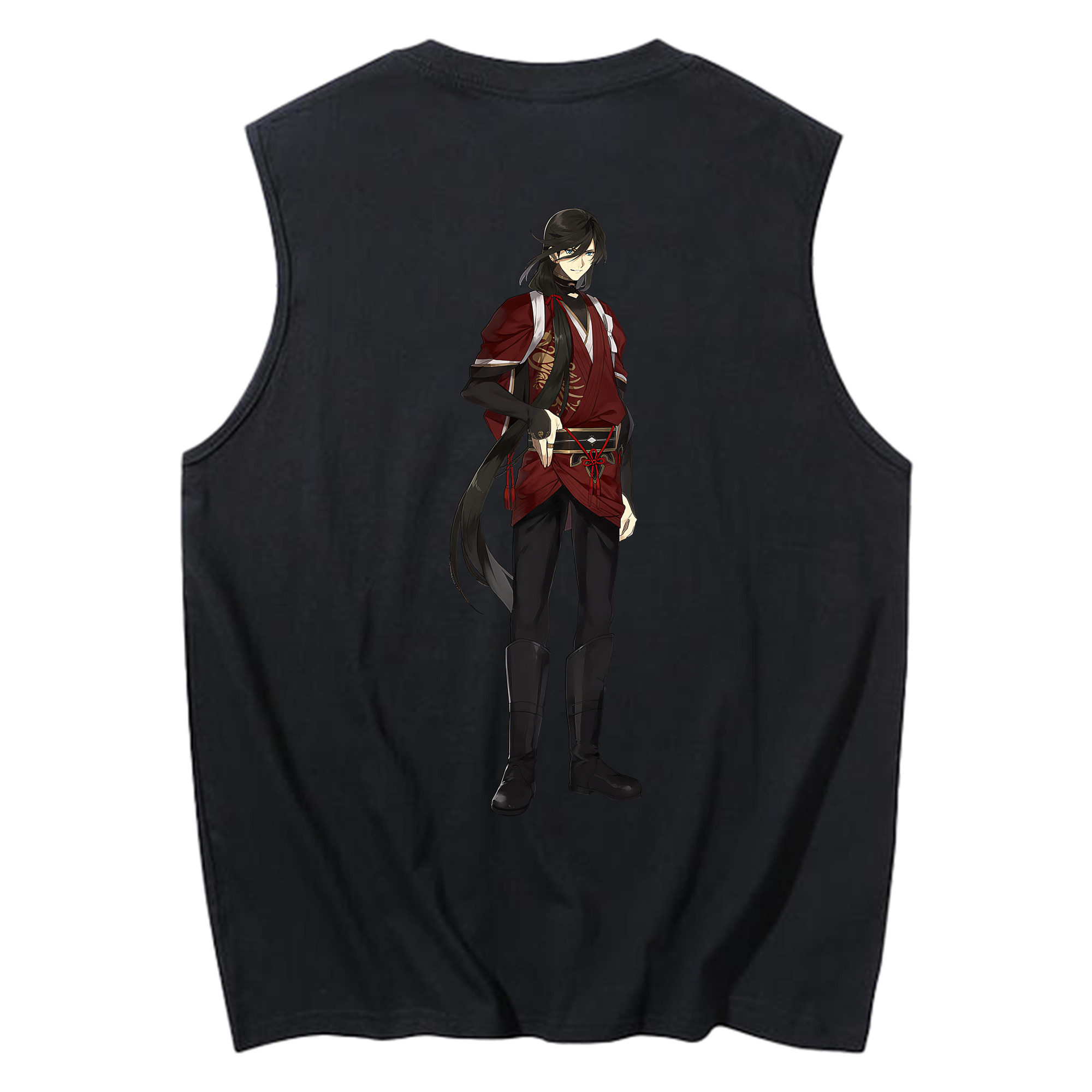 （画像用） 刀剣乱舞 Touken Ranbu コットン100％タンクトップ（背面プリント）