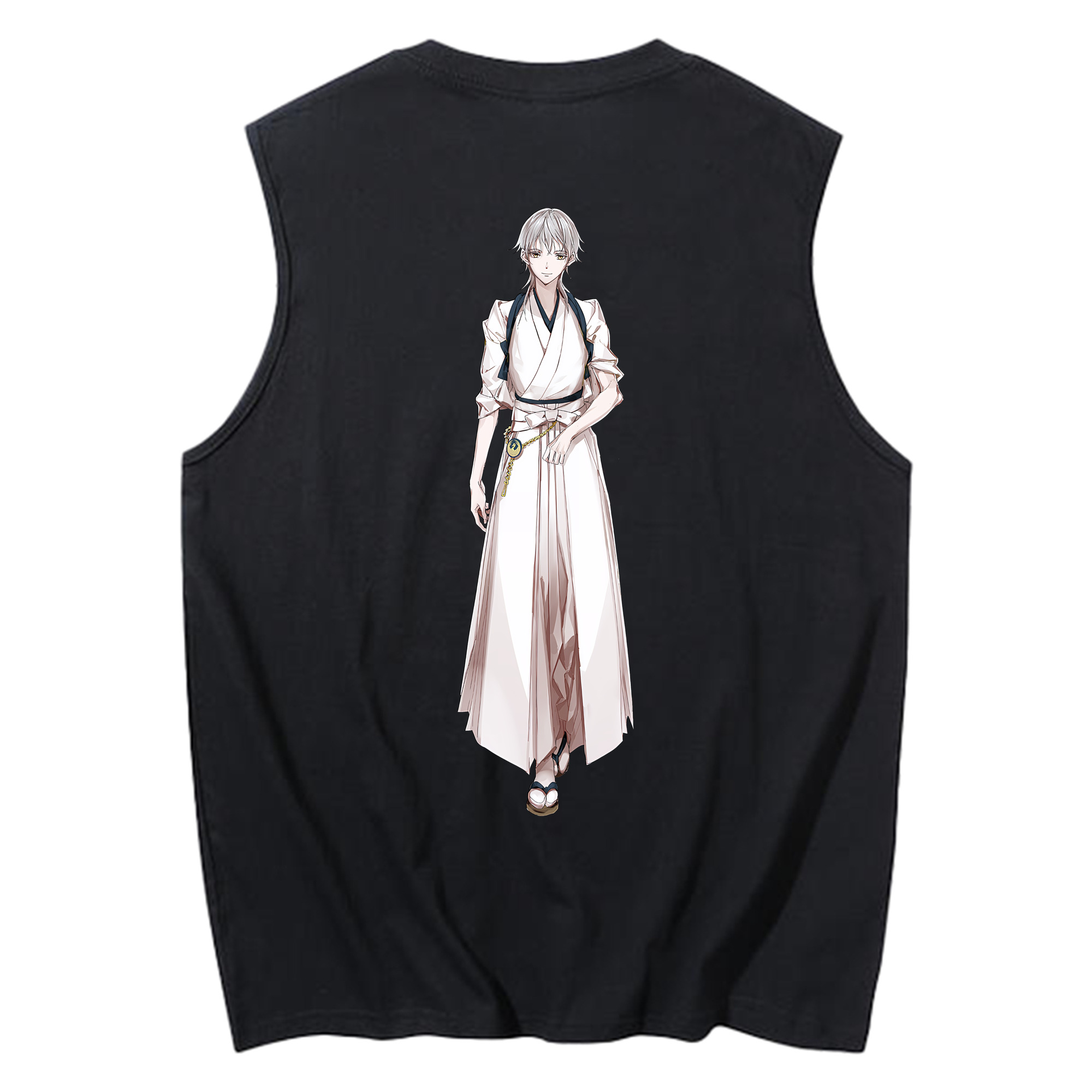 （画像用） 刀剣乱舞 Touken Ranbu コットン100％タンクトップ（背面プリント）