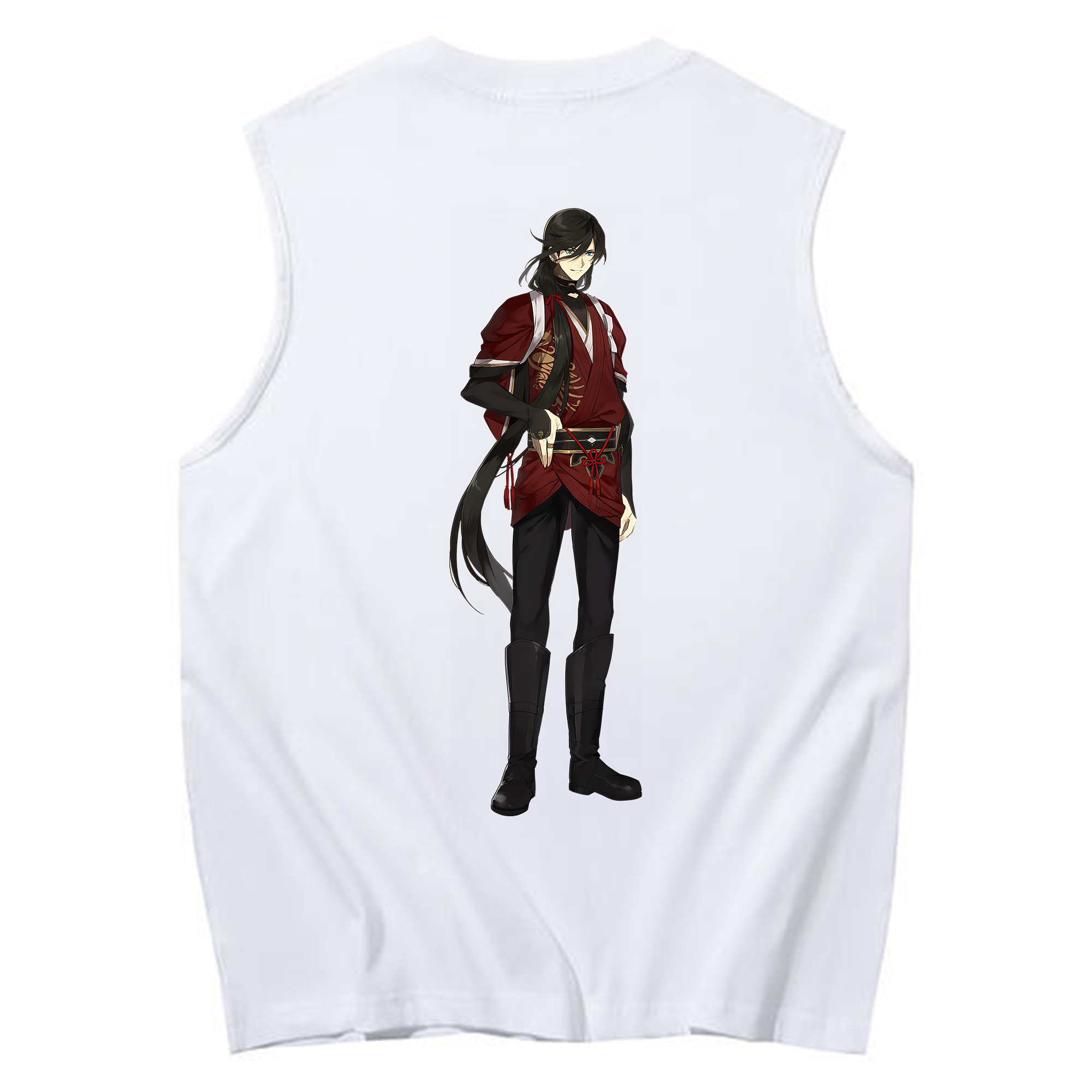 （画像用） 刀剣乱舞 Touken Ranbu コットン100％タンクトップ（背面プリント）
