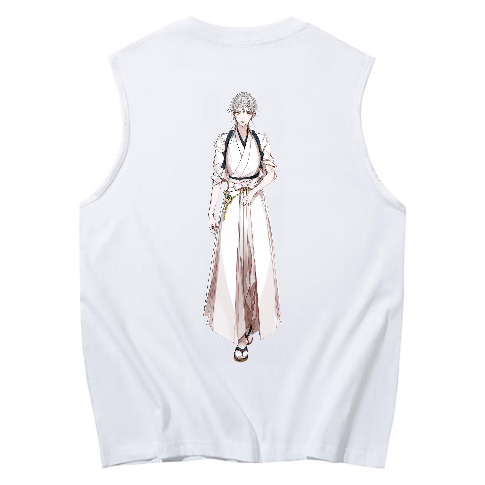 （画像用） 刀剣乱舞 Touken Ranbu コットン100％タンクトップ（背面プリント）
