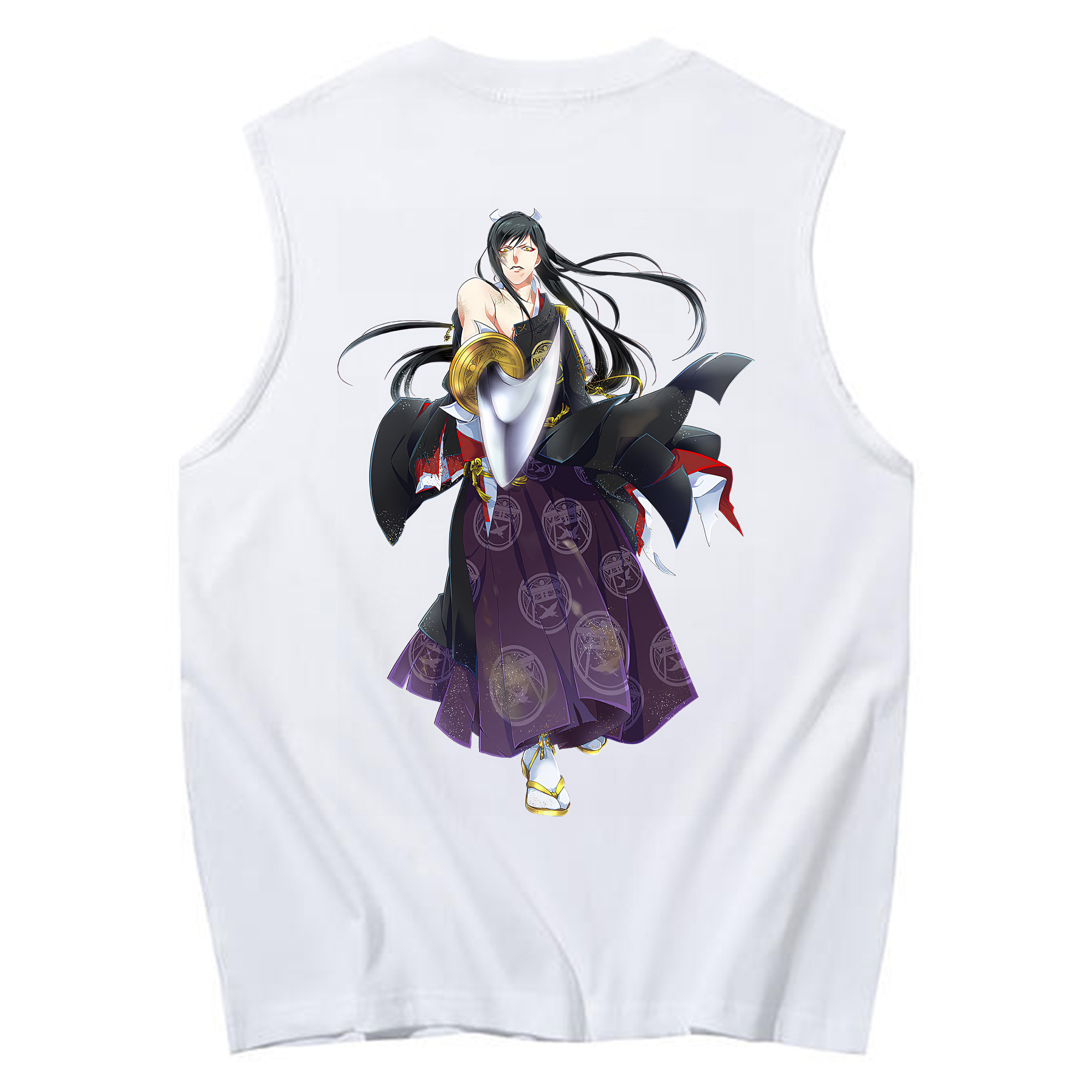 （画像用） 刀剣乱舞 Touken Ranbu コットン100％タンクトップ（背面プリント）
