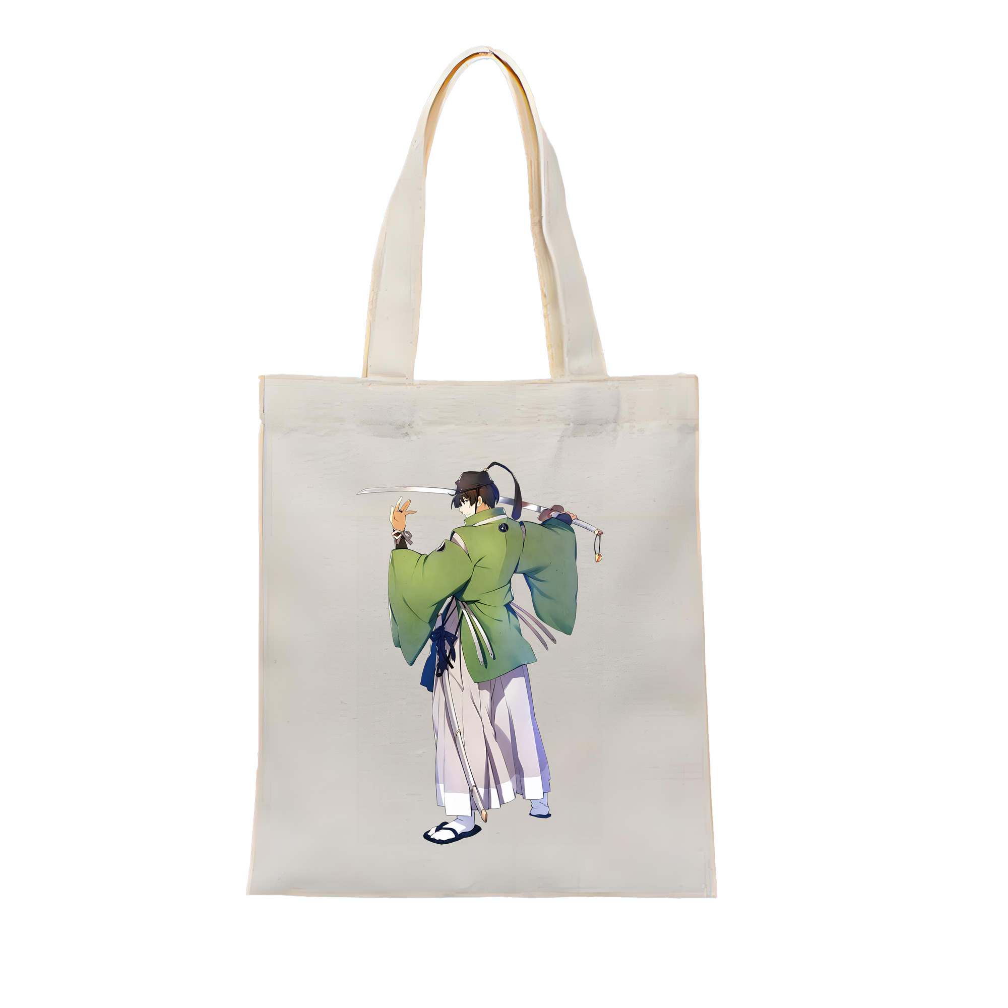 （画像用） 刀剣乱舞 Touken Ranbu 縦型キャンバス生地手提げバッグ　トートバッグ