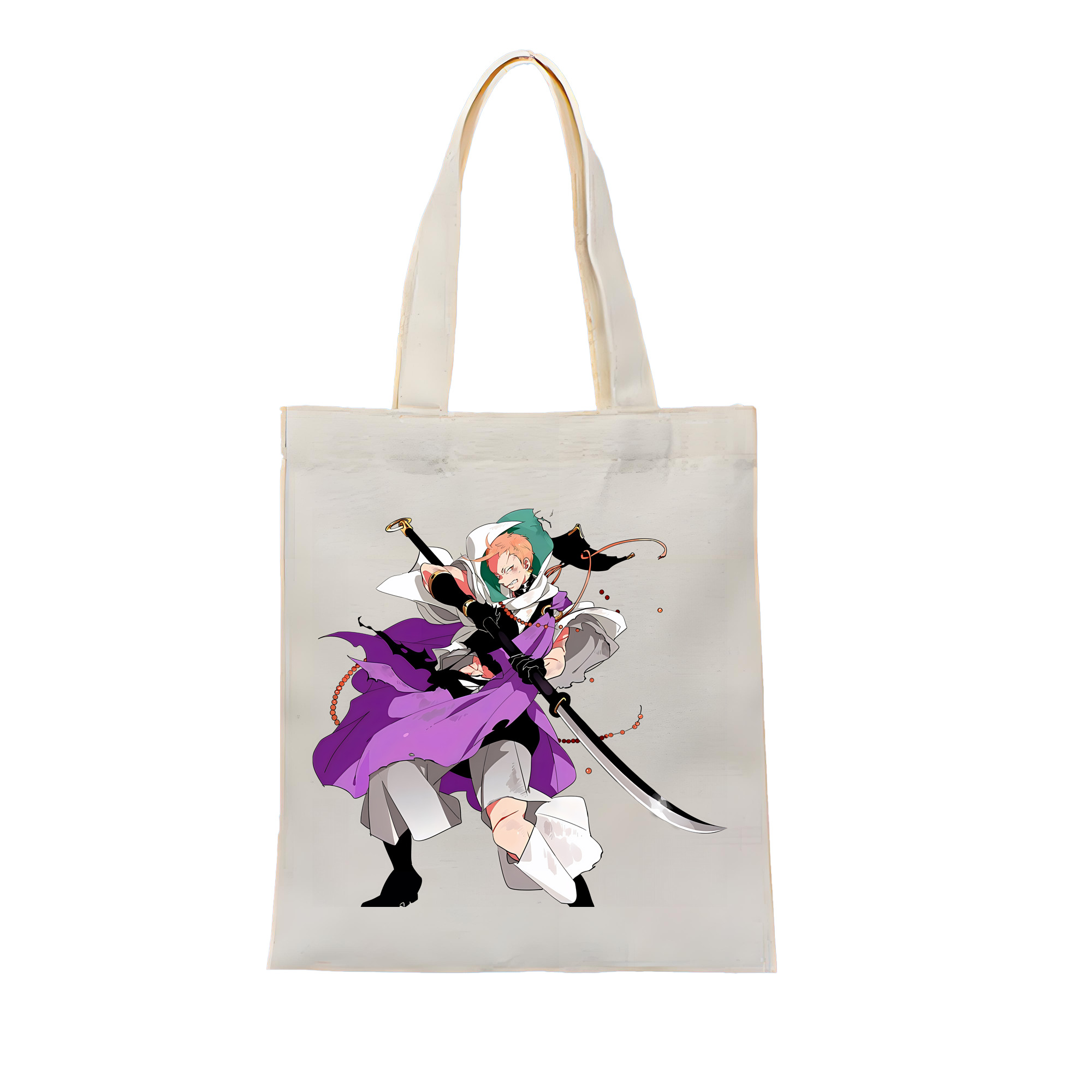（画像用） 刀剣乱舞 Touken Ranbu 縦型キャンバス生地手提げバッグ　トートバッグ