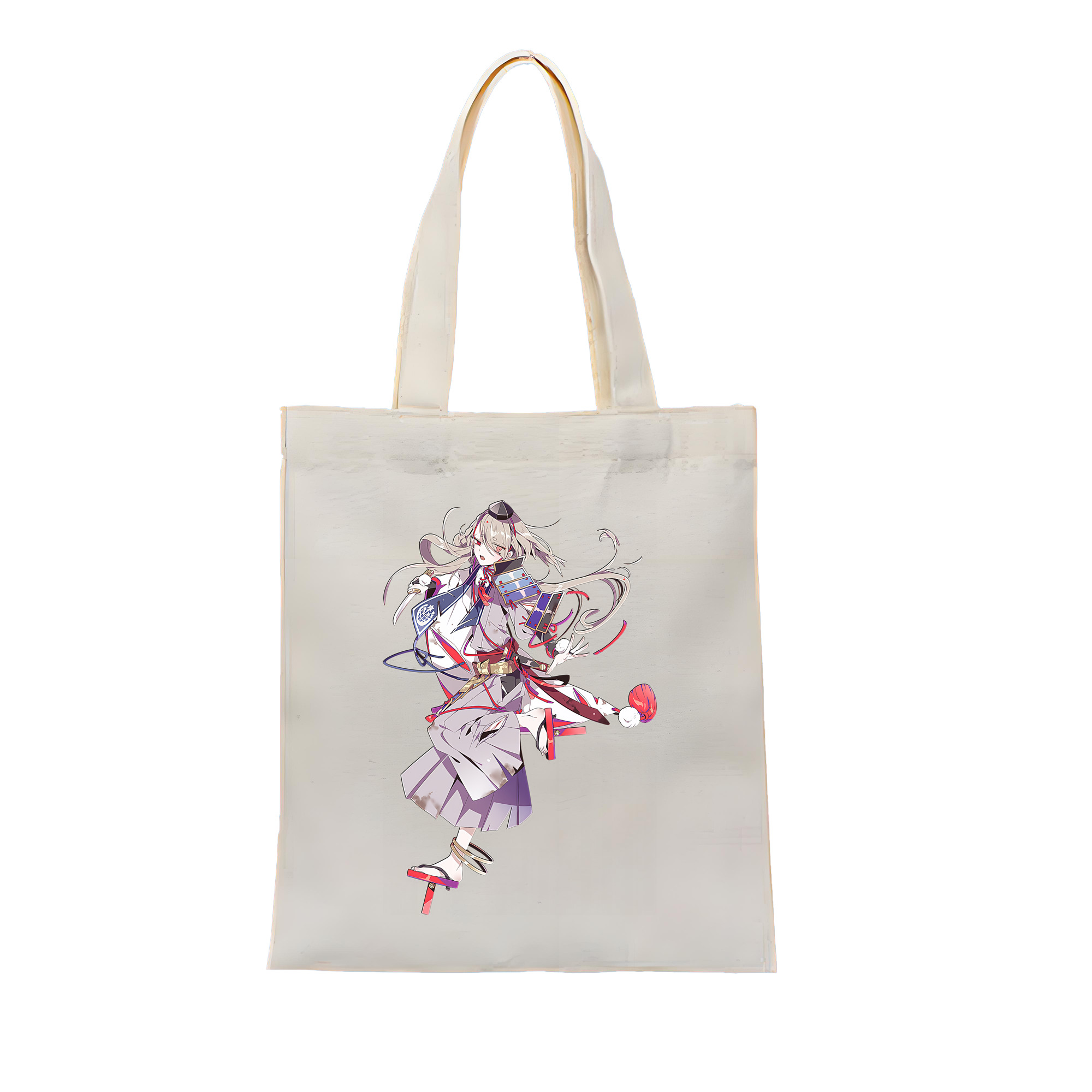 （画像用） 刀剣乱舞 Touken Ranbu 縦型キャンバス生地手提げバッグ　トートバッグ