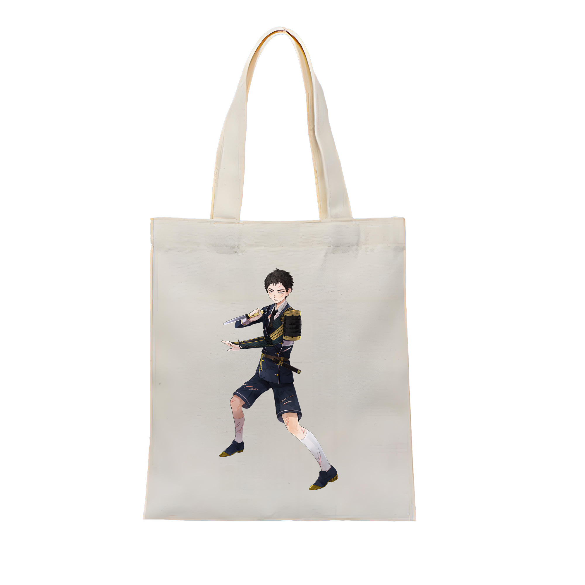（画像用） 刀剣乱舞 Touken Ranbu 縦型キャンバス生地手提げバッグ　トートバッグ