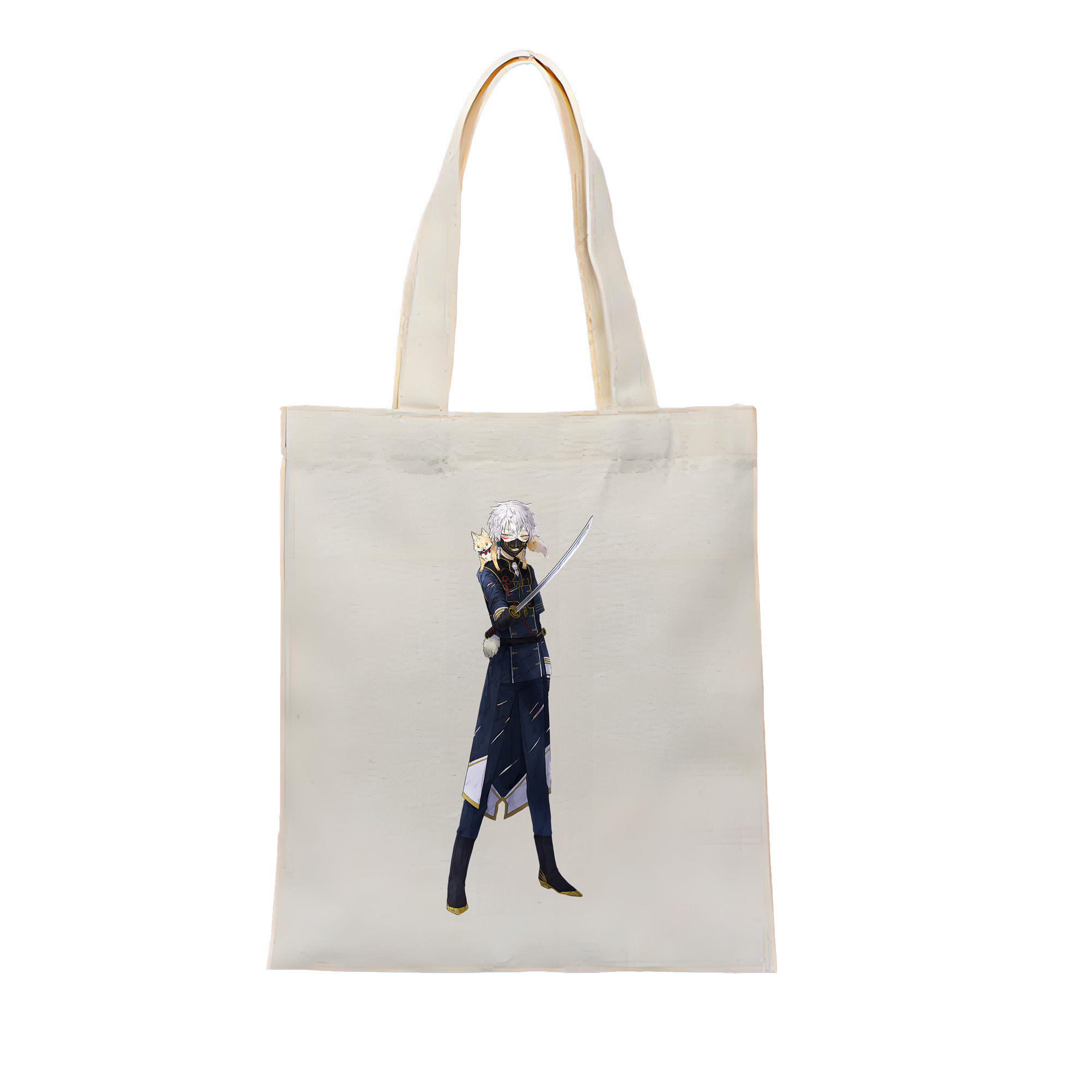 （画像用） 刀剣乱舞 Touken Ranbu 縦型キャンバス生地手提げバッグ　トートバッグ