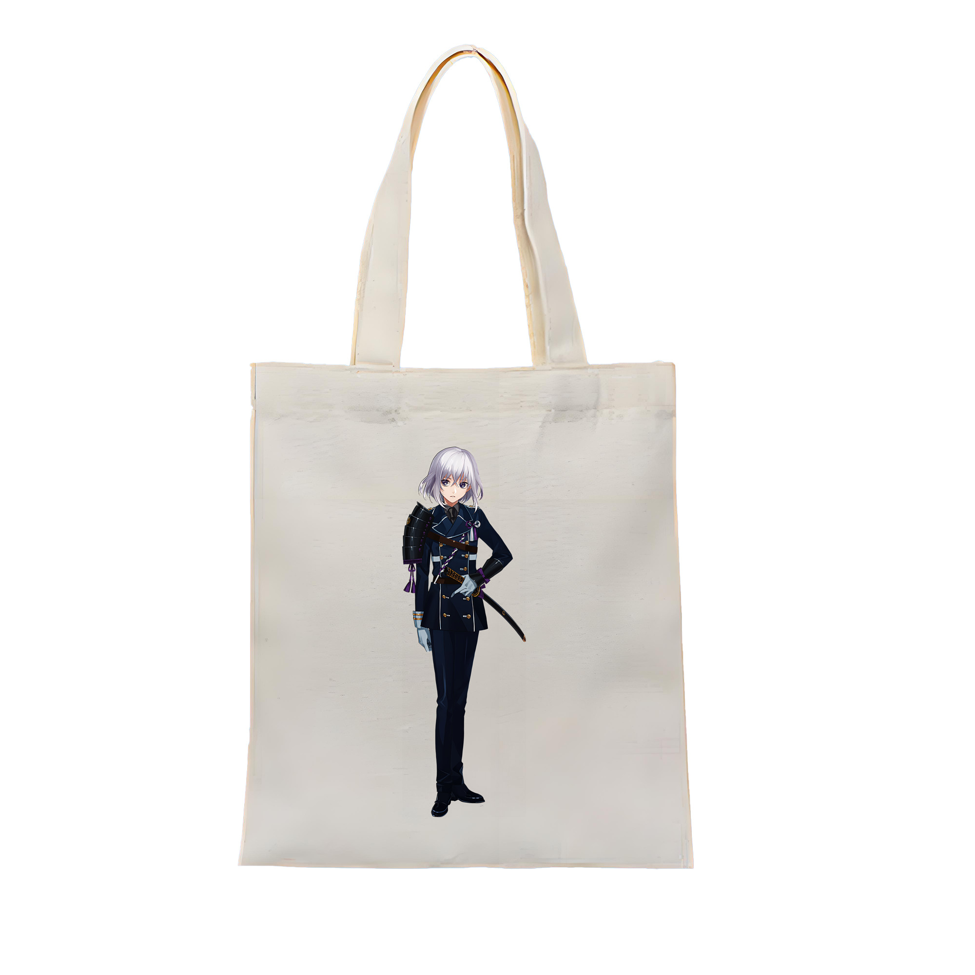（画像用） 刀剣乱舞 Touken Ranbu 縦型キャンバス生地手提げバッグ　トートバッグ