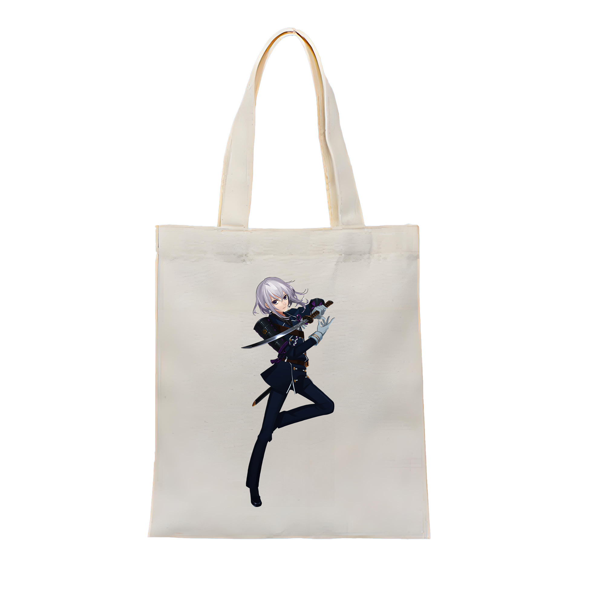 （画像用） 刀剣乱舞 Touken Ranbu 縦型キャンバス生地手提げバッグ　トートバッグ