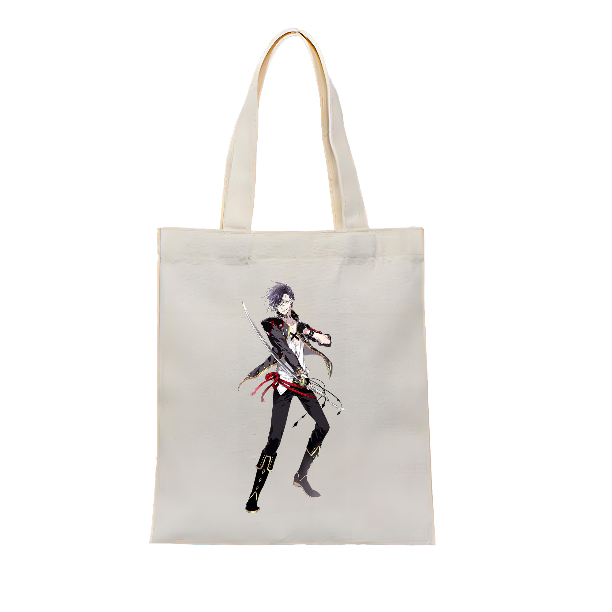 （画像用） 刀剣乱舞 Touken Ranbu 縦型キャンバス生地手提げバッグ　トートバッグ