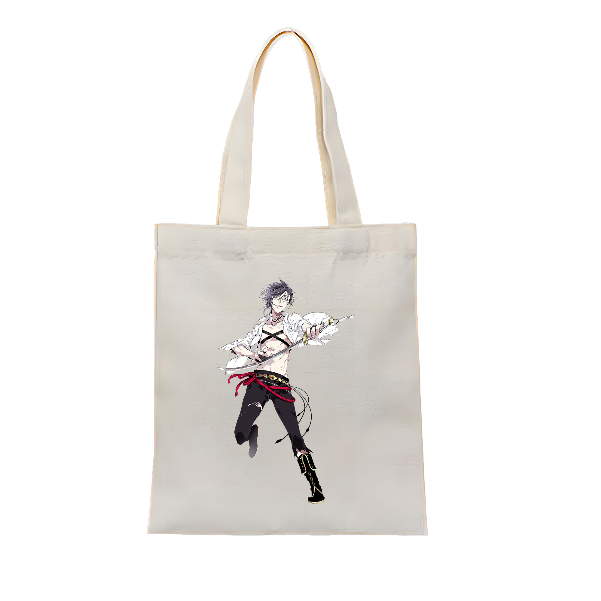 （画像用） 刀剣乱舞 Touken Ranbu 縦型キャンバス生地手提げバッグ　トートバッグ