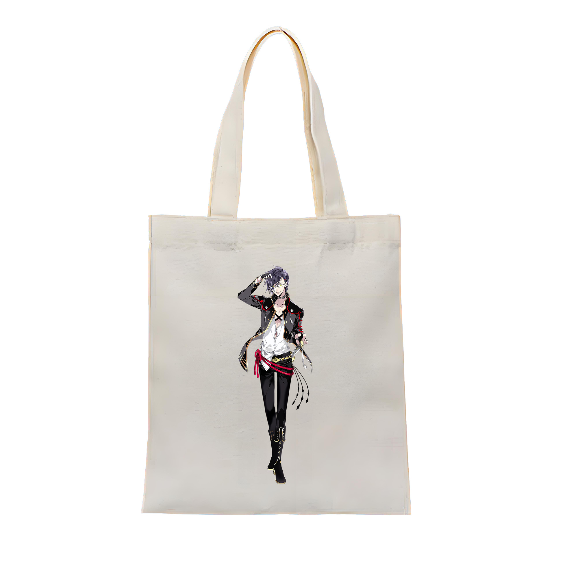 （画像用） 刀剣乱舞 Touken Ranbu 縦型キャンバス生地手提げバッグ　トートバッグ