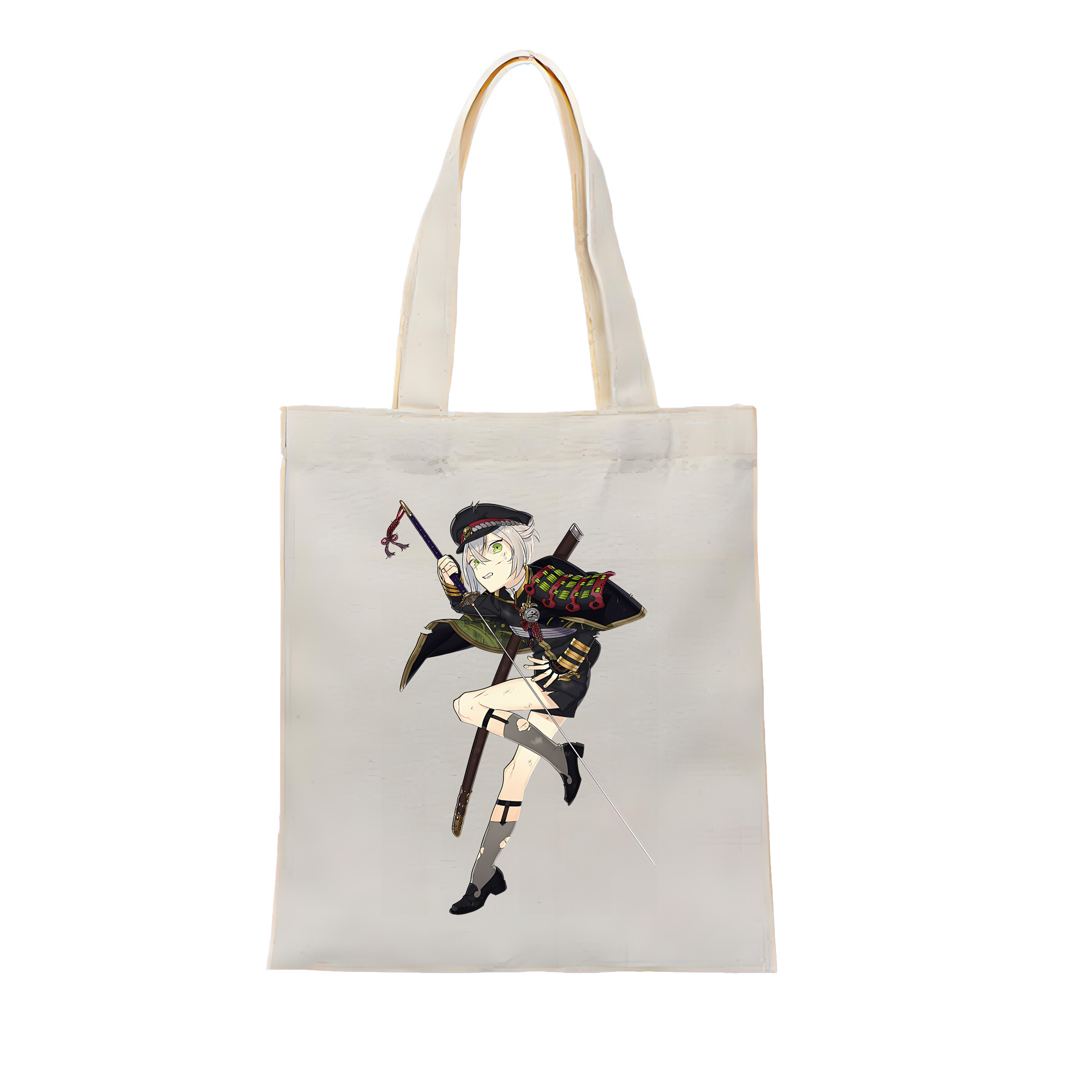 （画像用） 刀剣乱舞 Touken Ranbu 縦型キャンバス生地手提げバッグ　トートバッグ