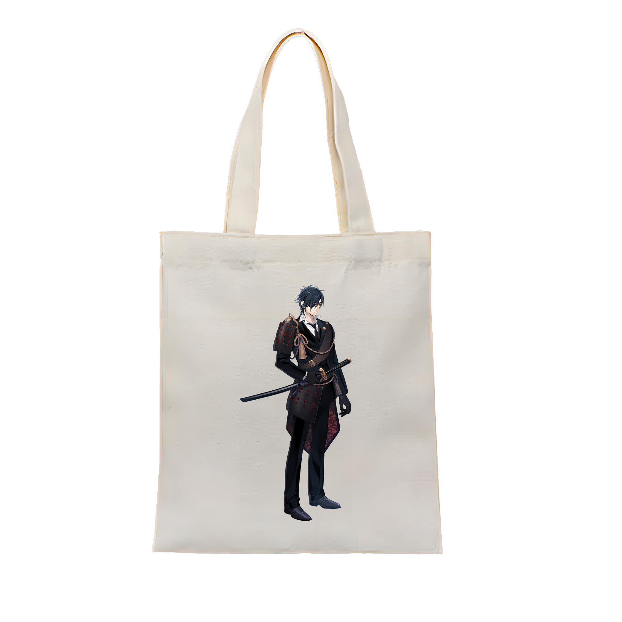 （画像用） 刀剣乱舞 Touken Ranbu 縦型キャンバス生地手提げバッグ　トートバッグ