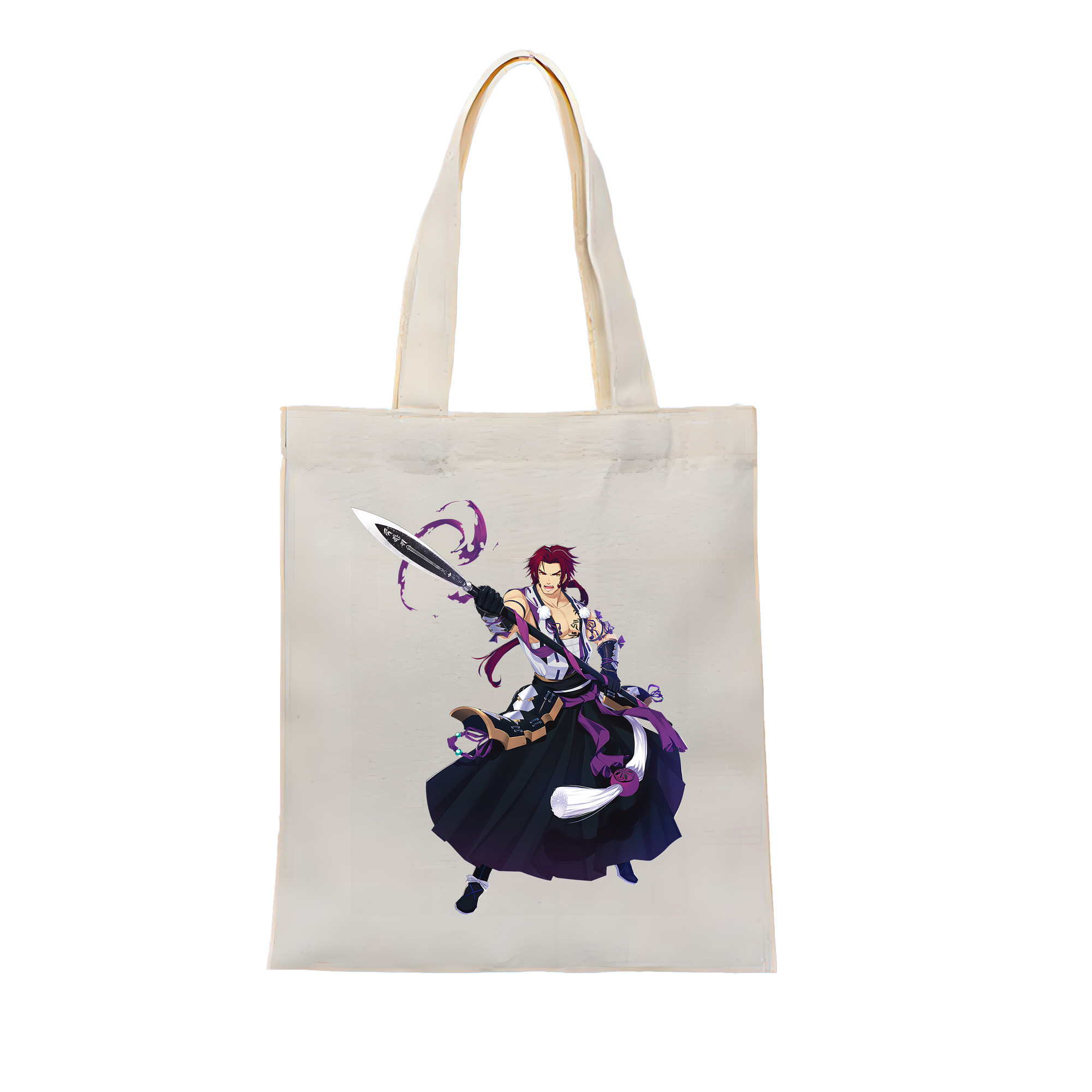（画像用） 刀剣乱舞 Touken Ranbu 縦型キャンバス生地手提げバッグ　トートバッグ