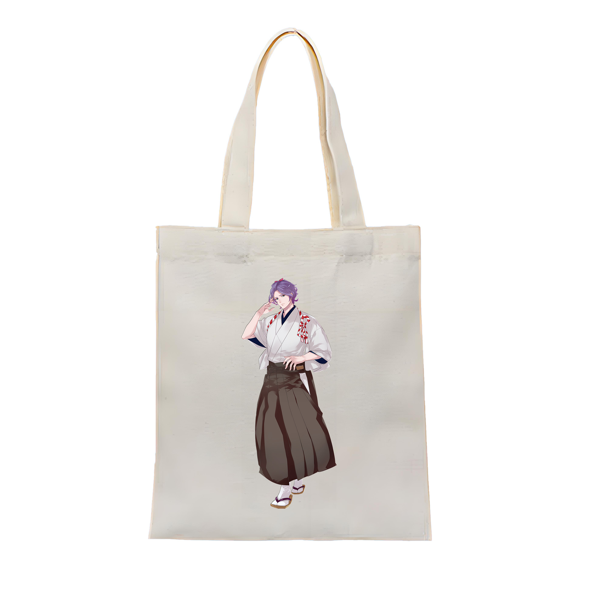 （画像用） 刀剣乱舞 Touken Ranbu 縦型キャンバス生地手提げバッグ　トートバッグ