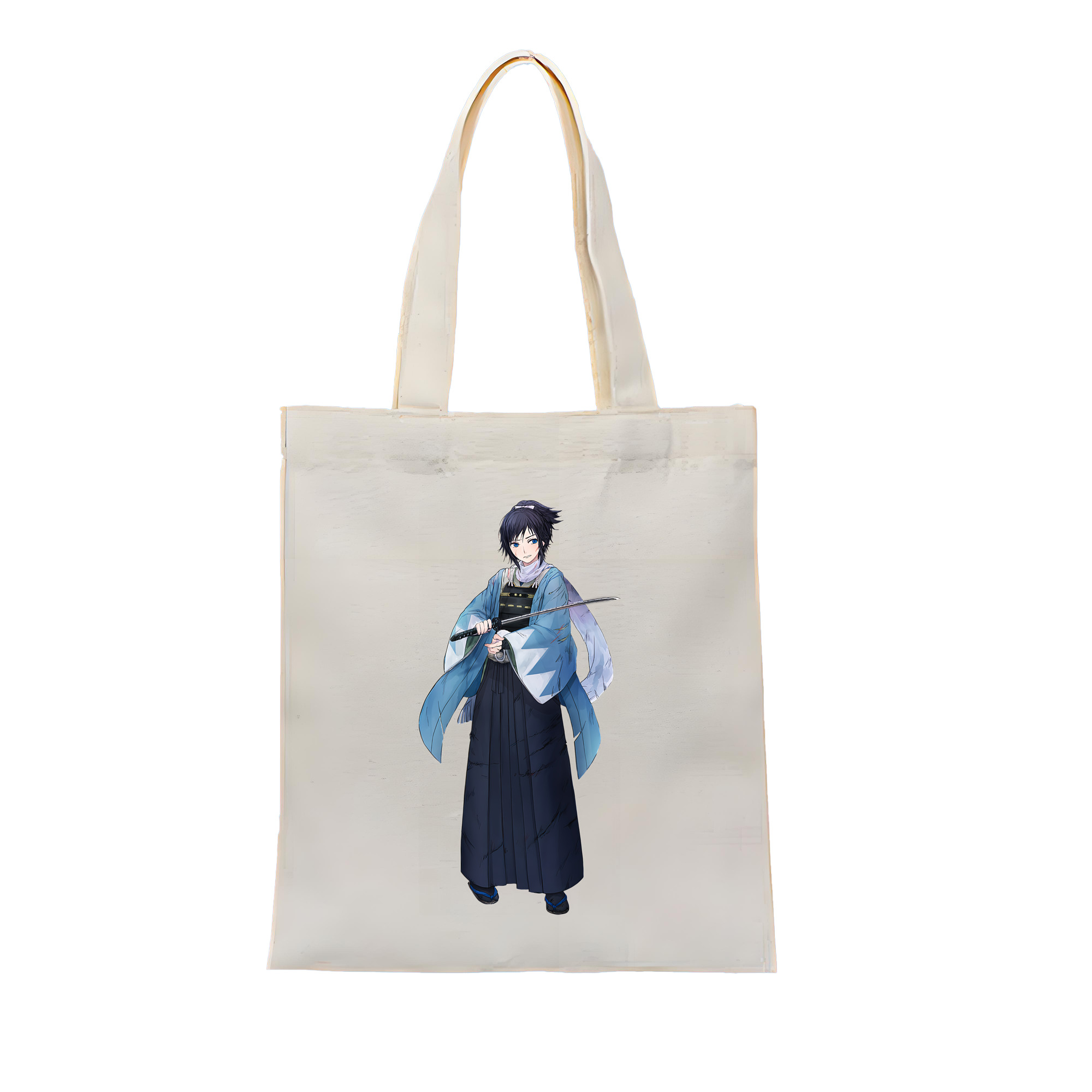 （画像用） 刀剣乱舞 Touken Ranbu 縦型キャンバス生地手提げバッグ　トートバッグ