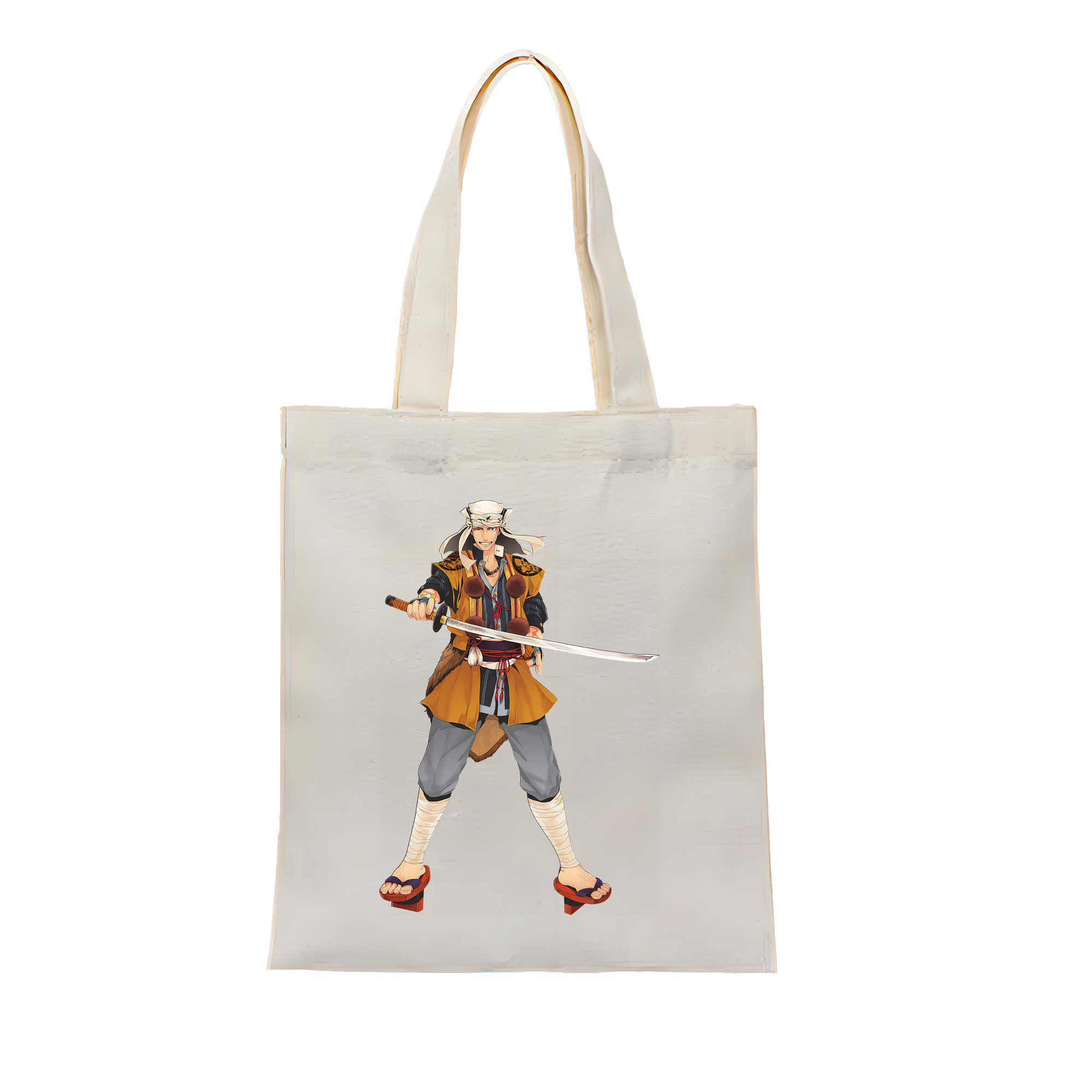 （画像用） 刀剣乱舞 Touken Ranbu 縦型キャンバス生地手提げバッグ　トートバッグ