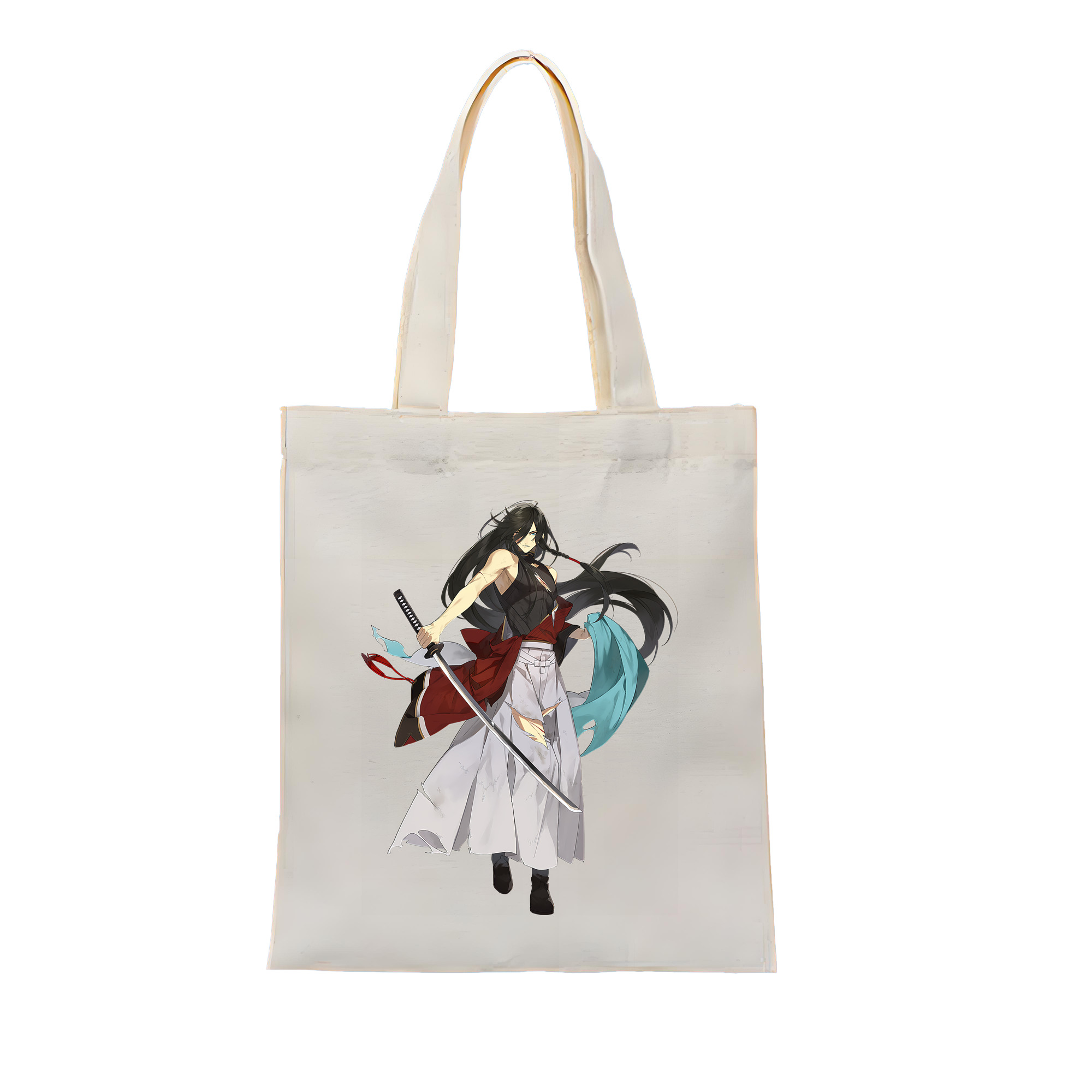 （画像用） 刀剣乱舞 Touken Ranbu 縦型キャンバス生地手提げバッグ　トートバッグ