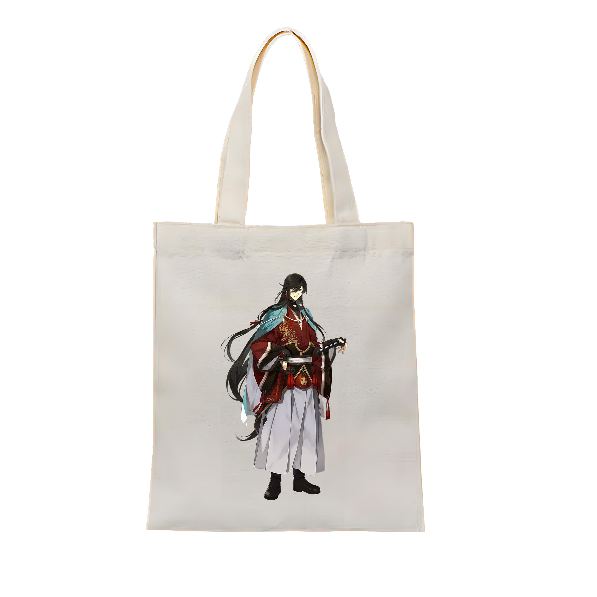 （画像用） 刀剣乱舞 Touken Ranbu 縦型キャンバス生地手提げバッグ　トートバッグ