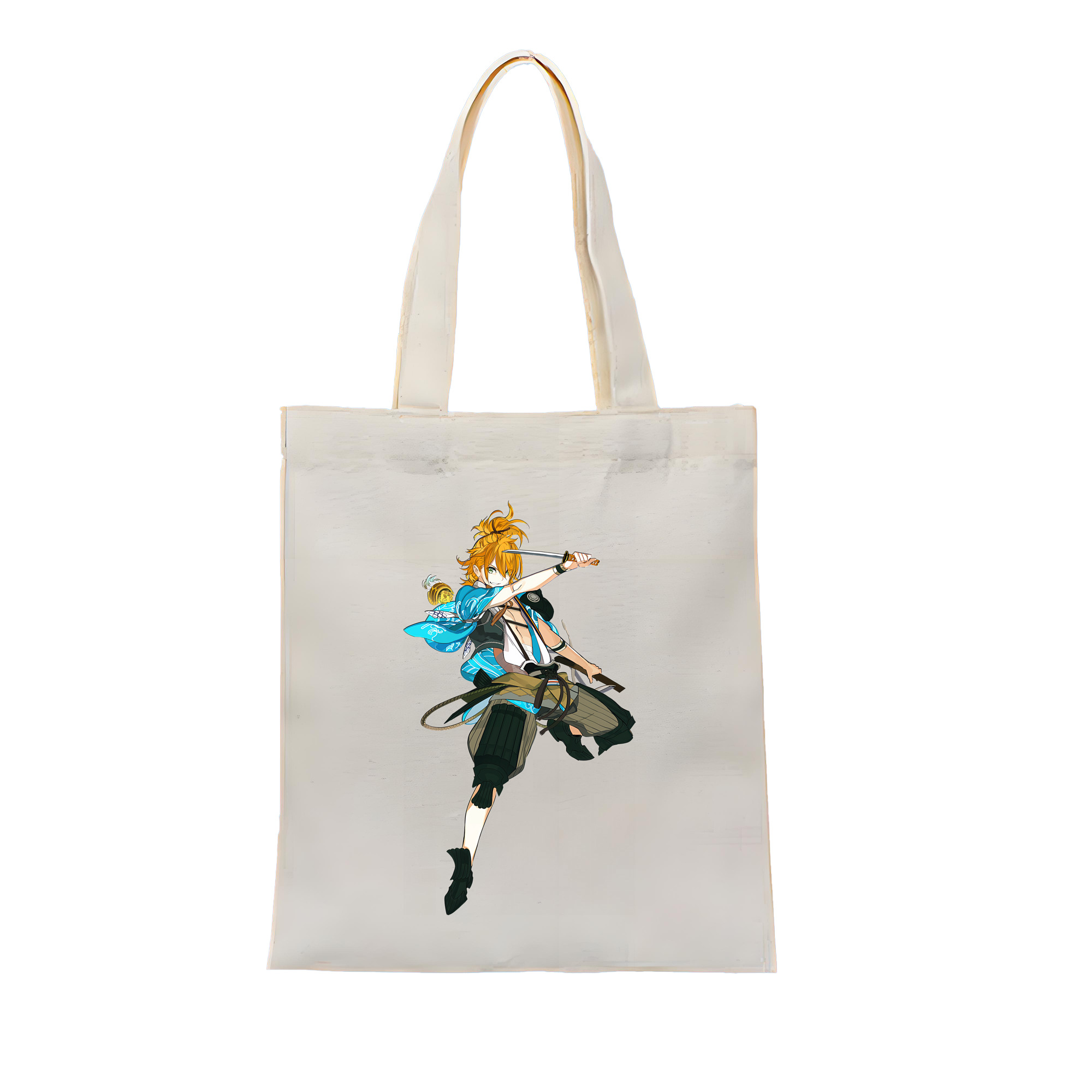 （画像用） 刀剣乱舞 Touken Ranbu 縦型キャンバス生地手提げバッグ　トートバッグ