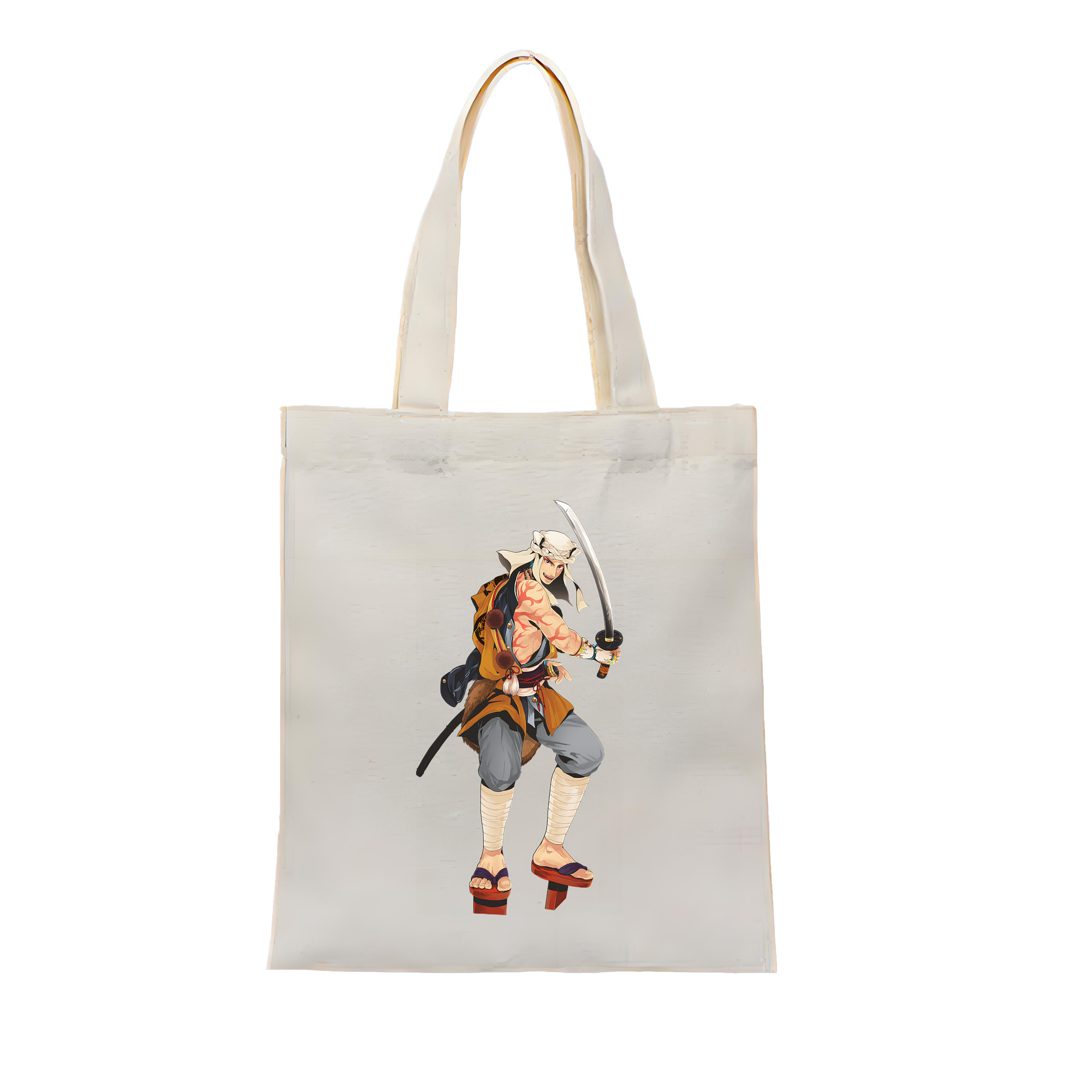 （画像用） 刀剣乱舞 Touken Ranbu 縦型キャンバス生地手提げバッグ　トートバッグ