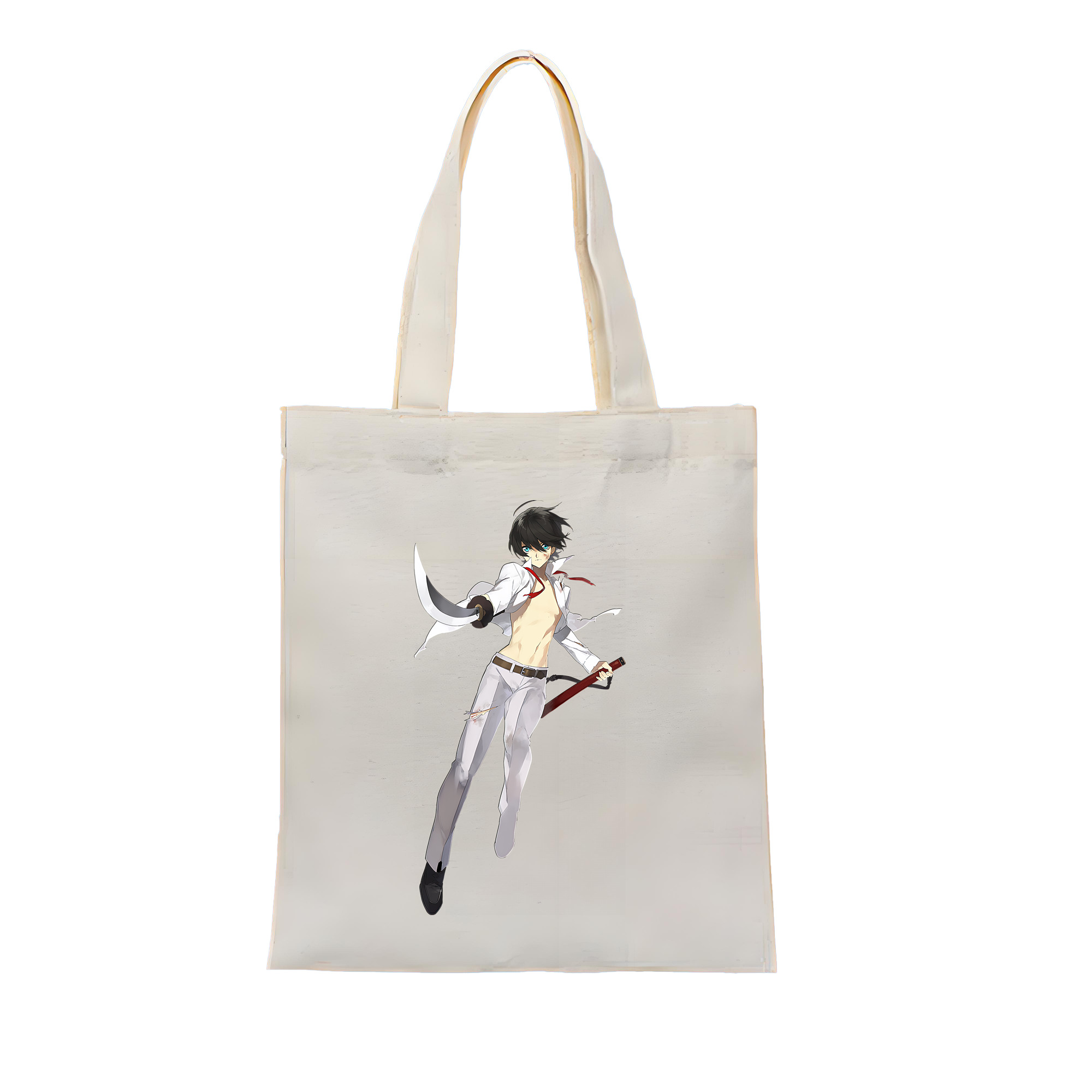 （画像用） 刀剣乱舞 Touken Ranbu 縦型キャンバス生地手提げバッグ　トートバッグ