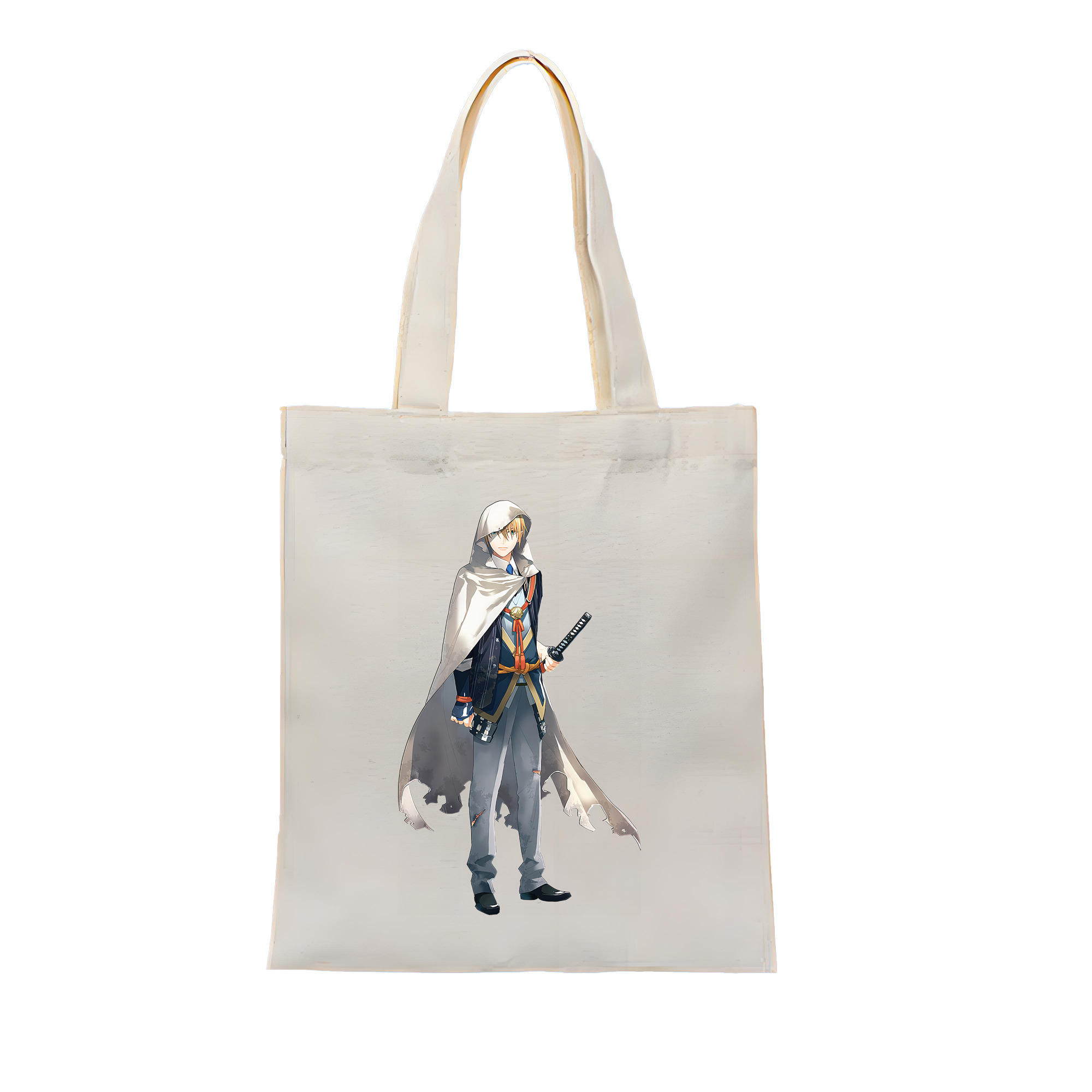 （画像用） 刀剣乱舞 Touken Ranbu 縦型キャンバス生地手提げバッグ　トートバッグ