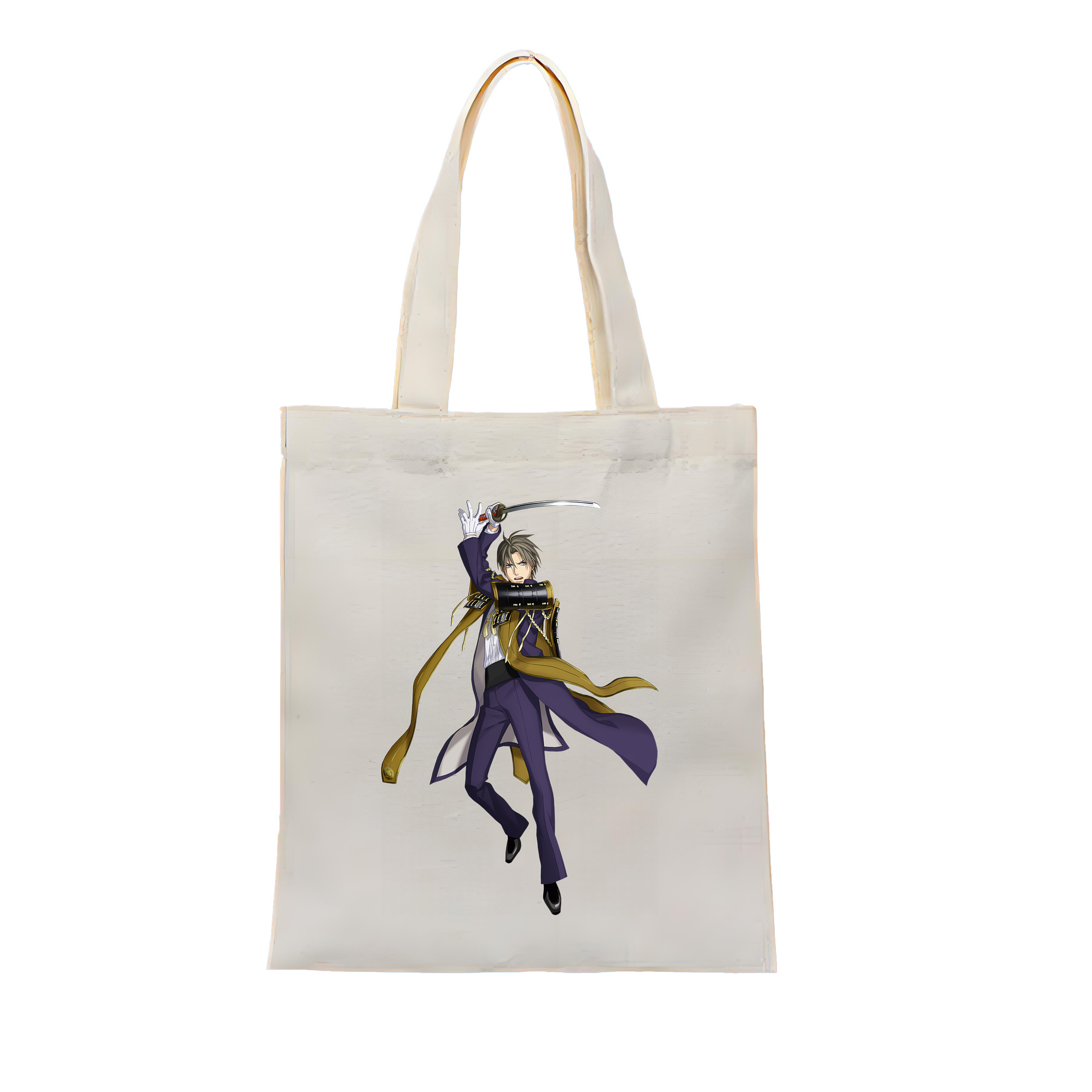 （画像用） 刀剣乱舞 Touken Ranbu 縦型キャンバス生地手提げバッグ　トートバッグ