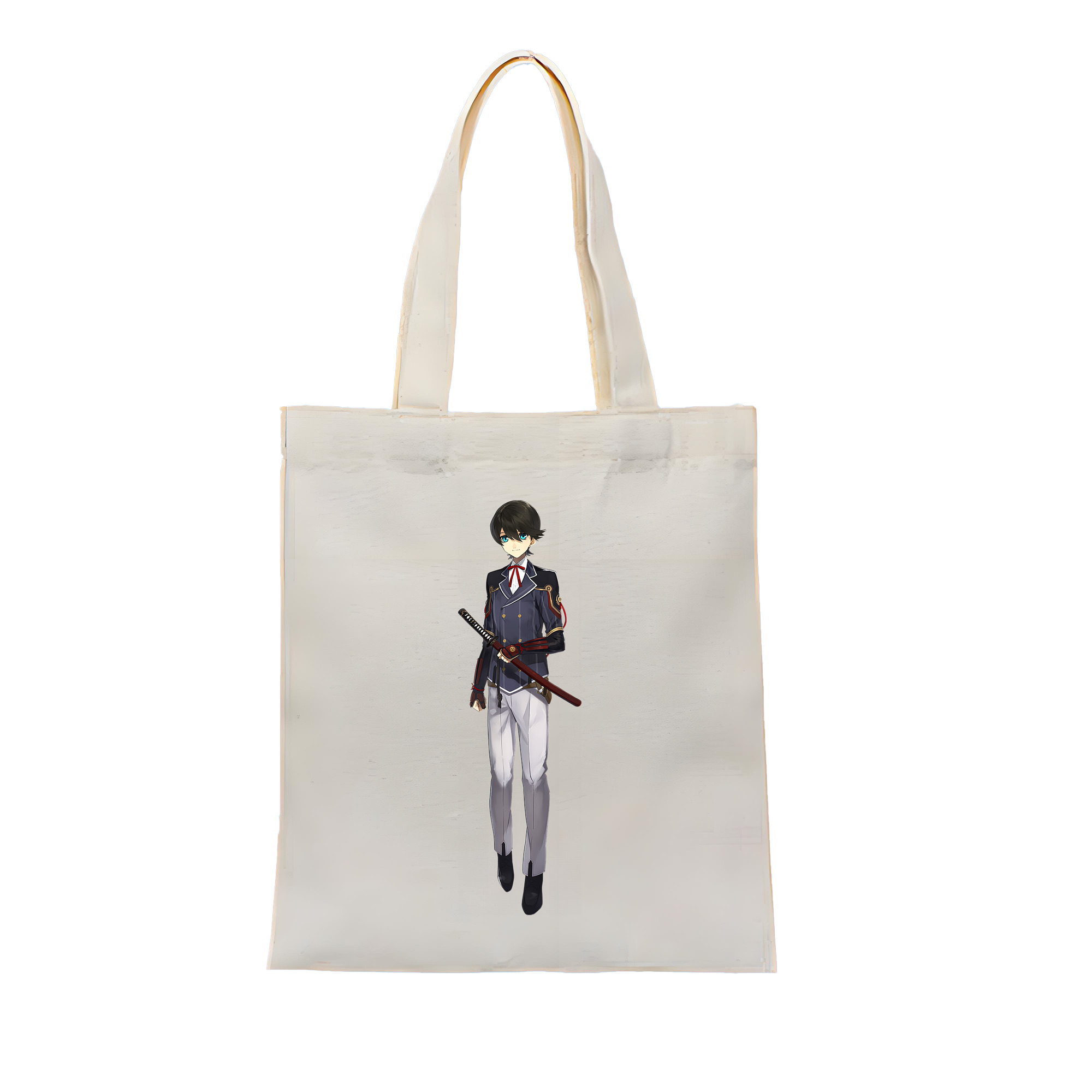 （画像用） 刀剣乱舞 Touken Ranbu 縦型キャンバス生地手提げバッグ　トートバッグ