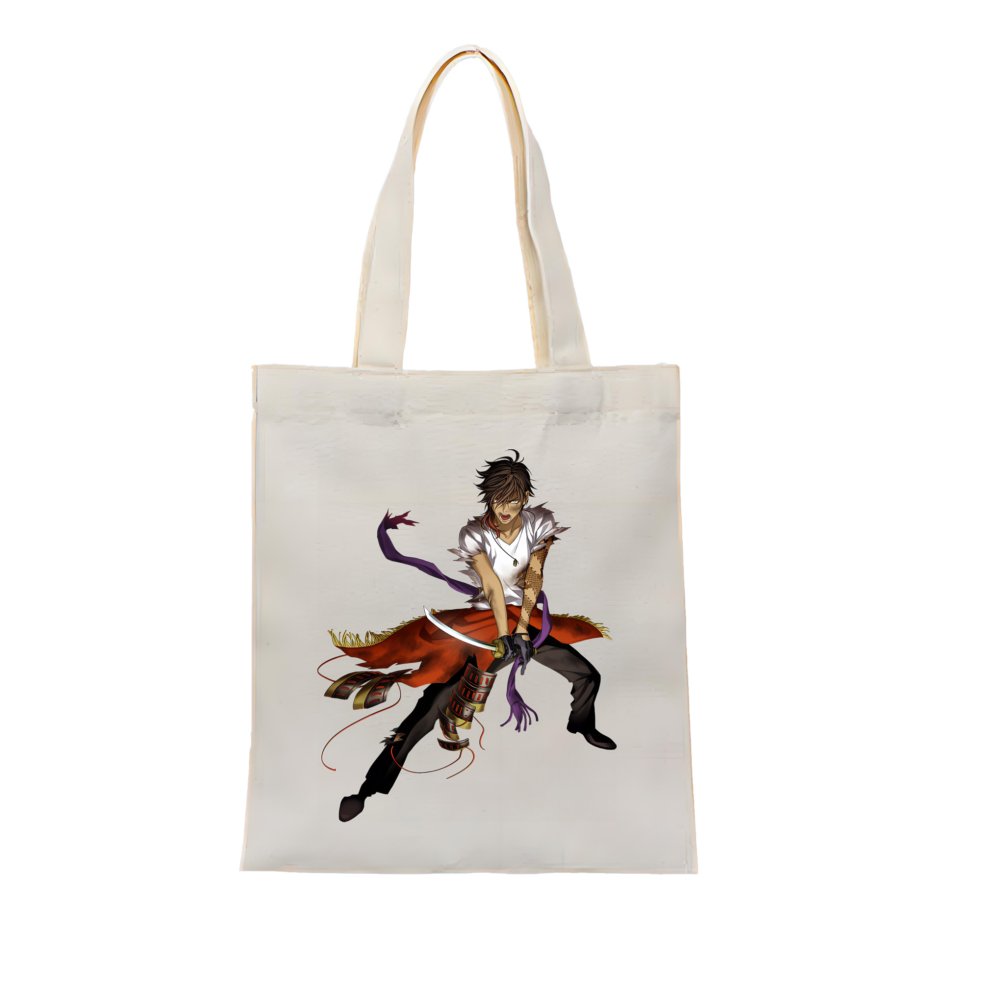 （画像用） 刀剣乱舞 Touken Ranbu 縦型キャンバス生地手提げバッグ　トートバッグ