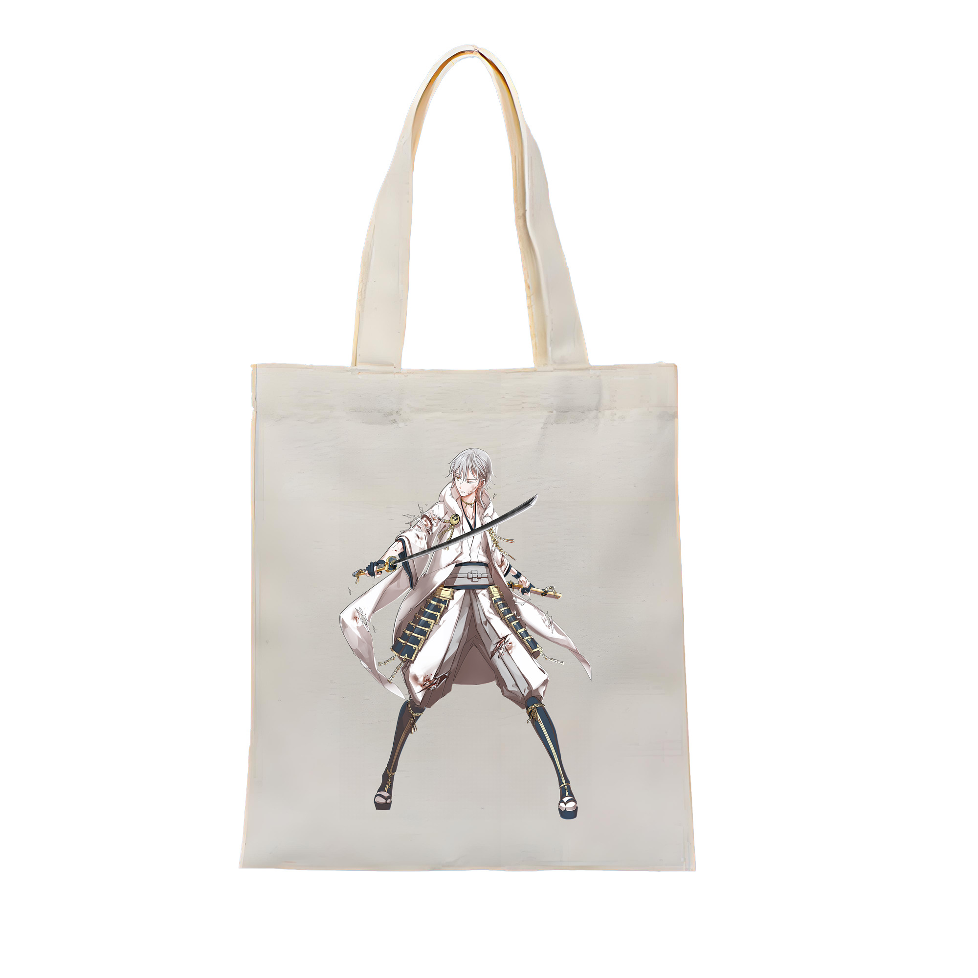 （画像用） 刀剣乱舞 Touken Ranbu 縦型キャンバス生地手提げバッグ　トートバッグ
