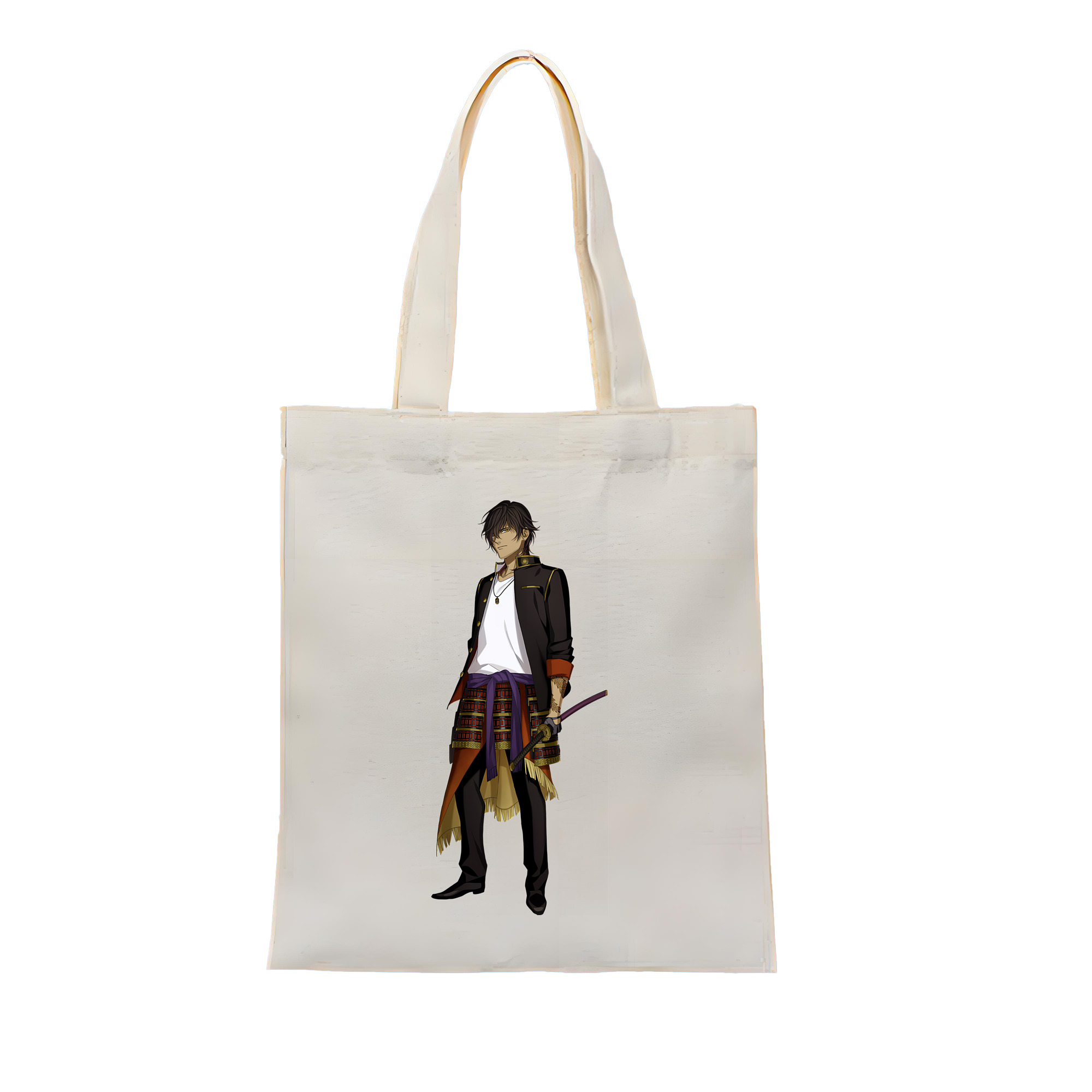 （画像用） 刀剣乱舞 Touken Ranbu 縦型キャンバス生地手提げバッグ　トートバッグ