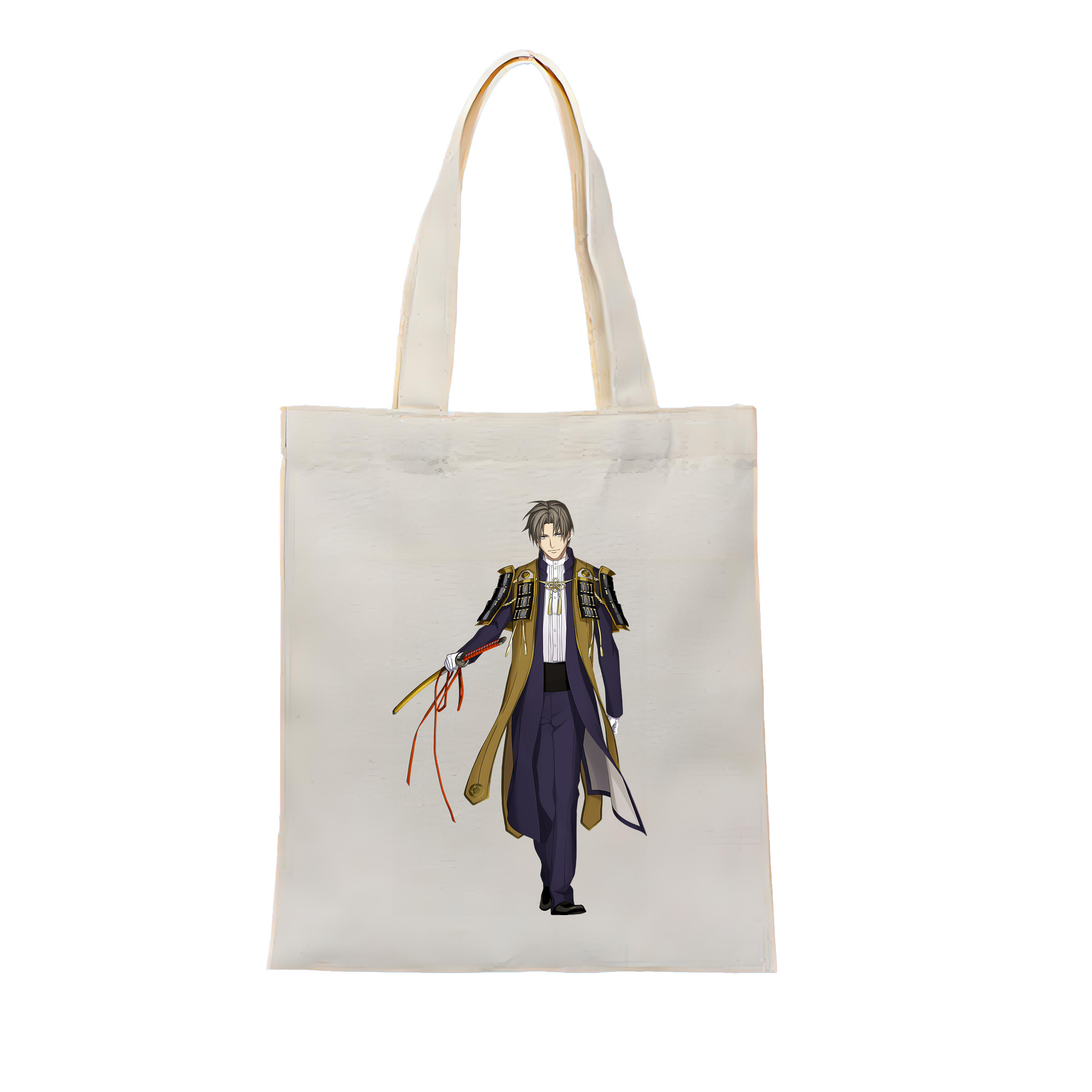 （画像用） 刀剣乱舞 Touken Ranbu 縦型キャンバス生地手提げバッグ　トートバッグ