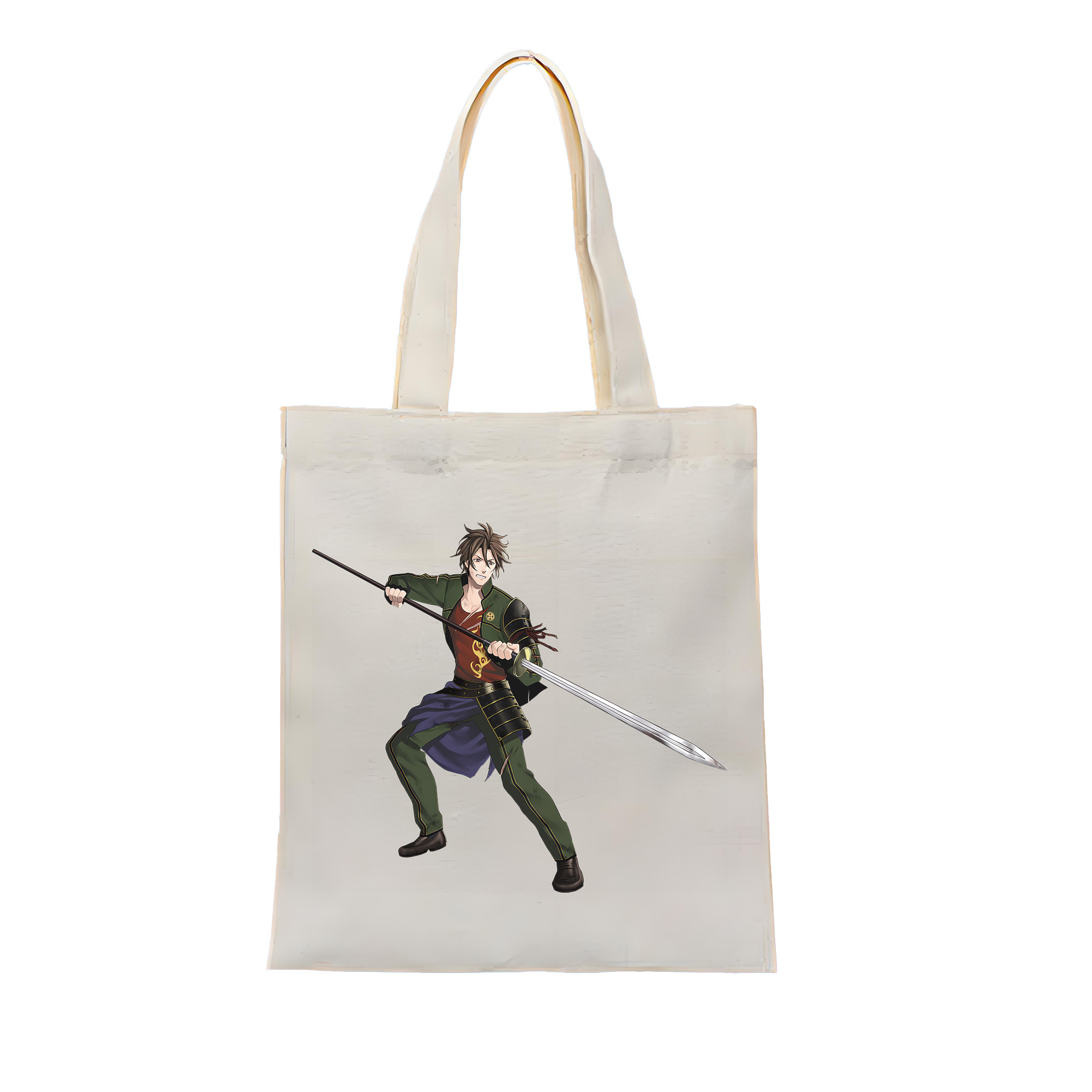 （画像用） 刀剣乱舞 Touken Ranbu 縦型キャンバス生地手提げバッグ　トートバッグ