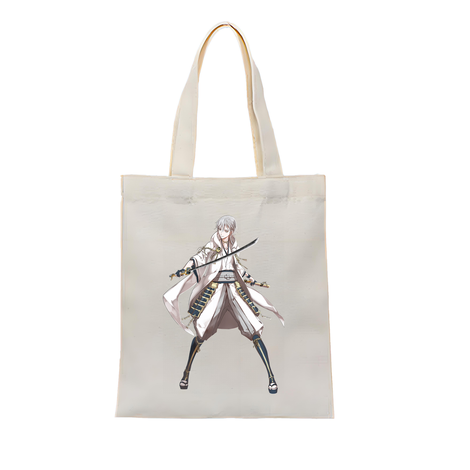 （画像用） 刀剣乱舞 Touken Ranbu 縦型キャンバス生地手提げバッグ　トートバッグ