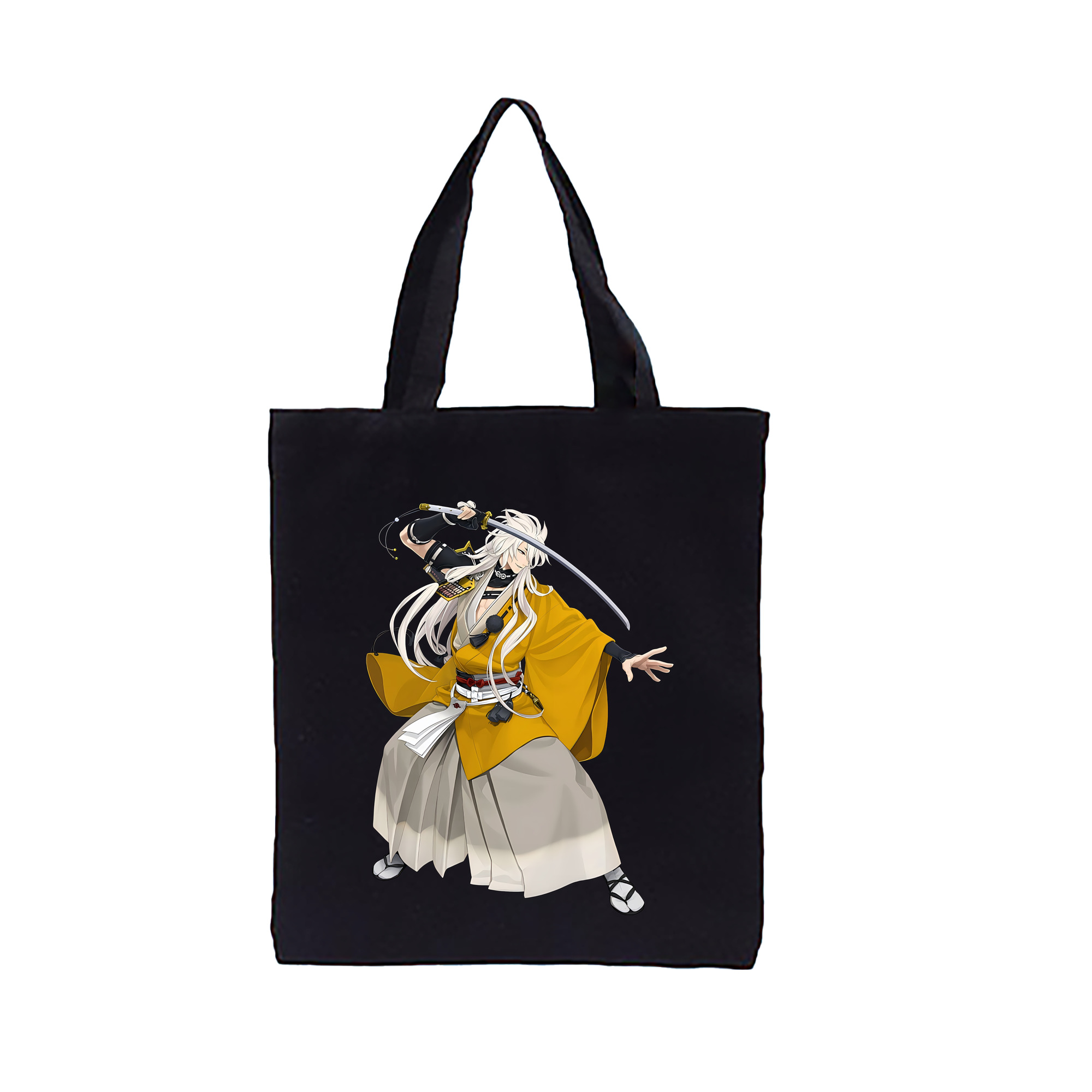 （画像用） 刀剣乱舞 Touken Ranbu 縦型キャンバス生地手提げバッグ　トートバッグ