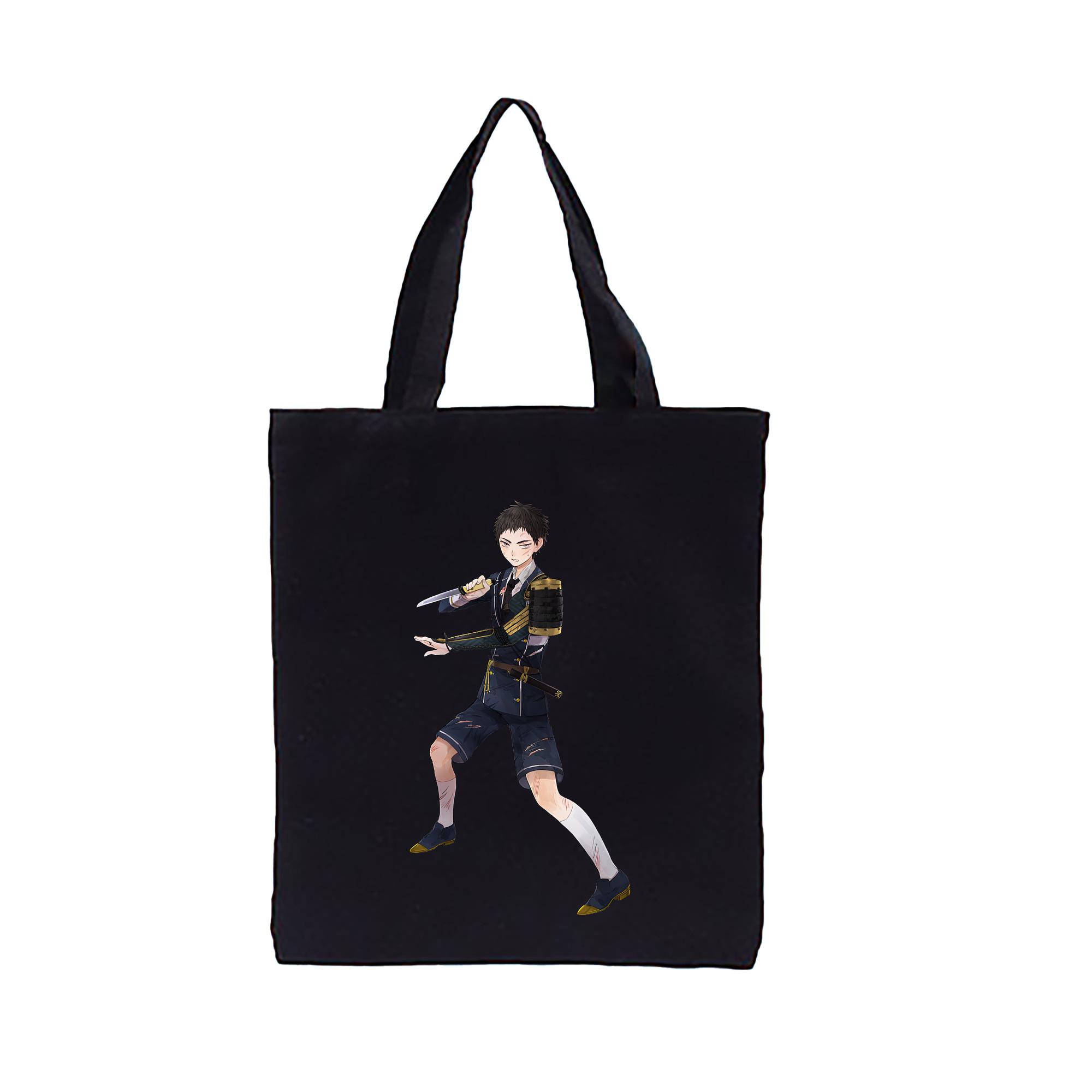 （画像用） 刀剣乱舞 Touken Ranbu 縦型キャンバス生地手提げバッグ　トートバッグ