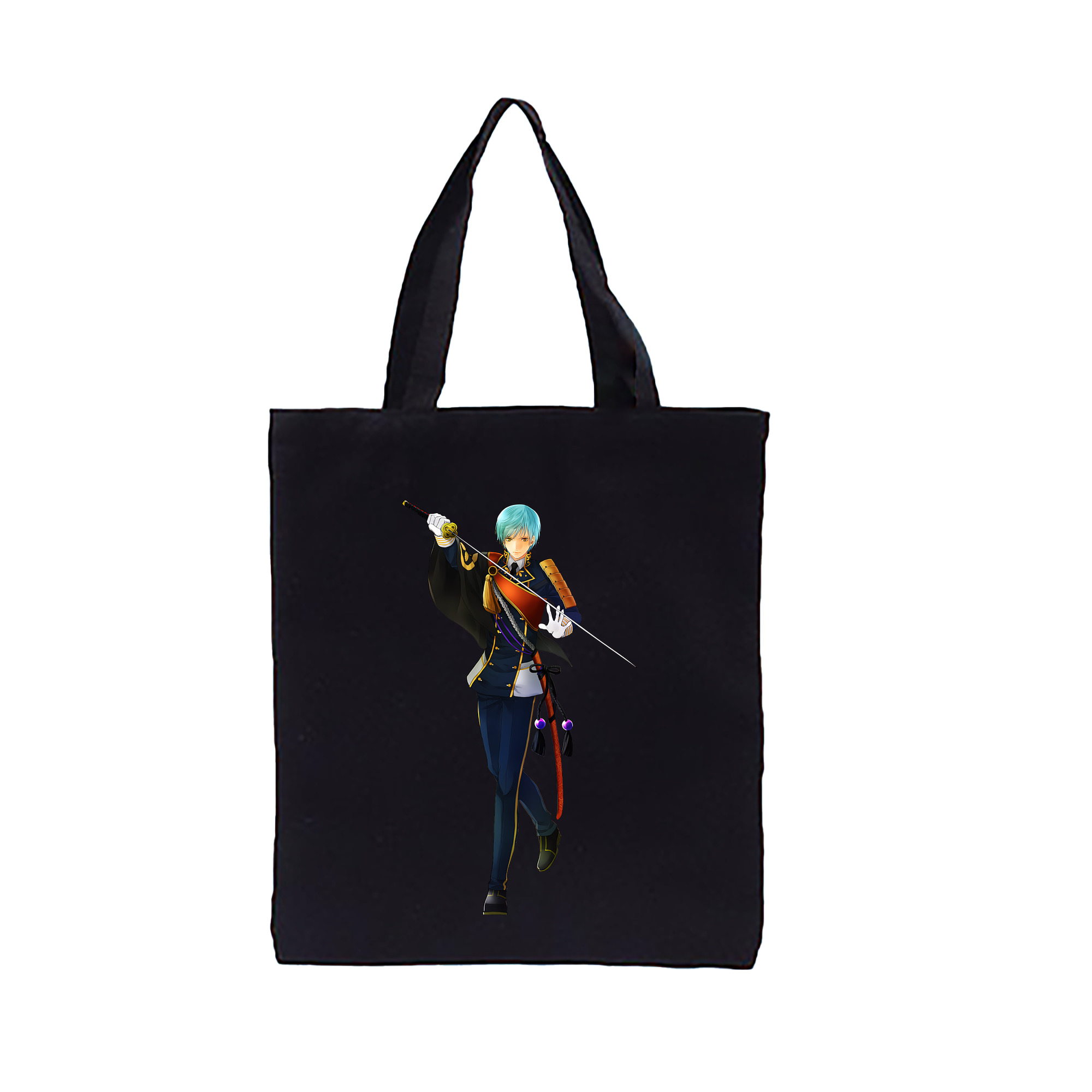 （画像用） 刀剣乱舞 Touken Ranbu 縦型キャンバス生地手提げバッグ　トートバッグ